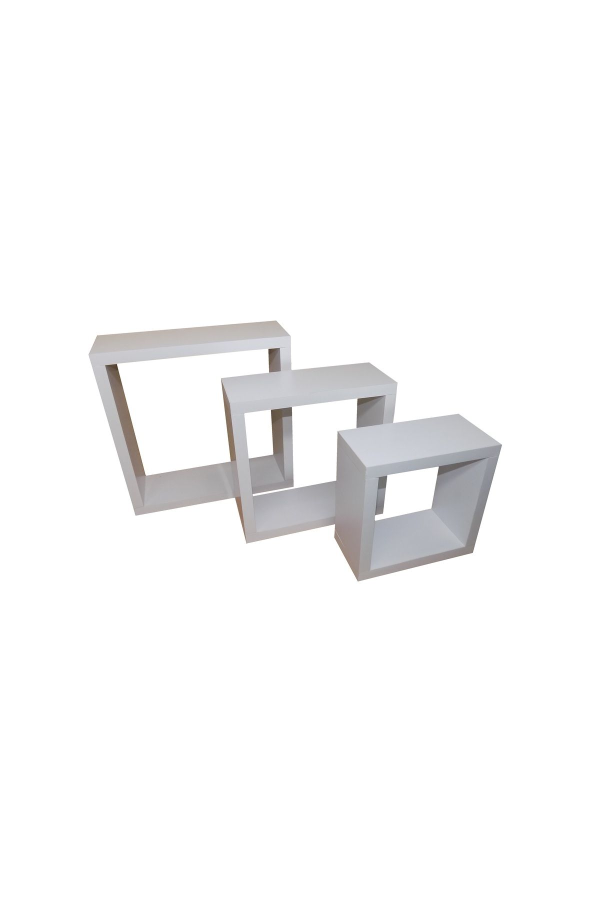 OEM-Set of three wall shelf cubes Cubico White Model CUB 11004 3
