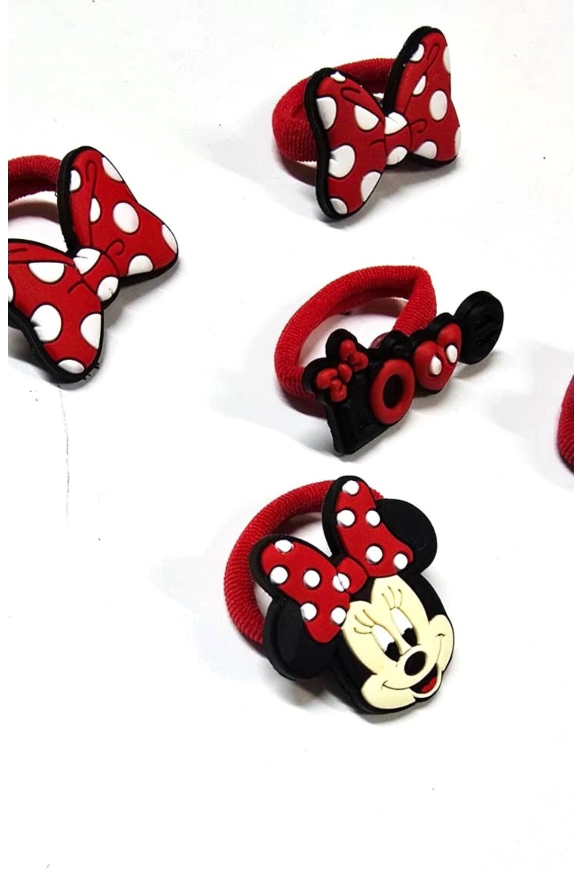 SeaBubbles-Minnie Elastic Buckle 5 Pieces Standard Red 2
