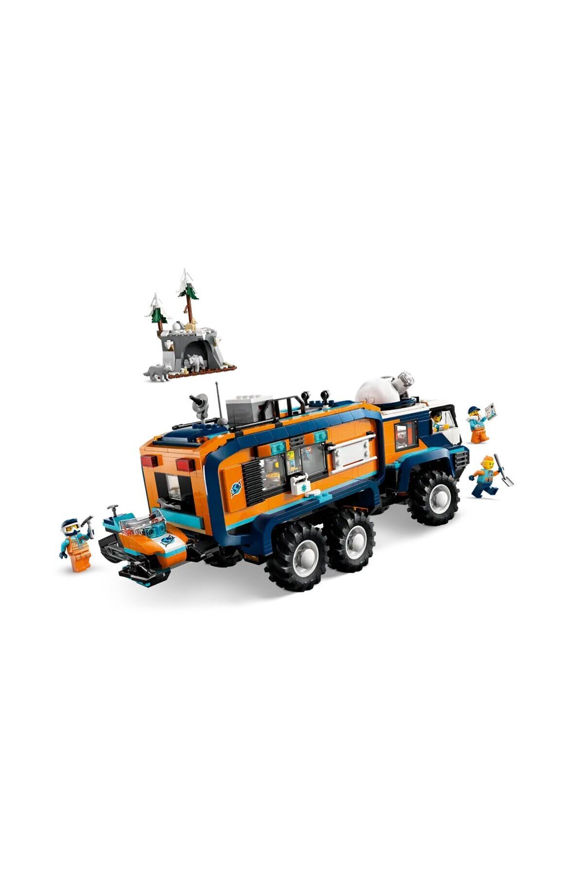 ماشین حمل‌ونقل اکتشاف قطبی توی سیتی مدل ۶۰۴۷۱، ۱۰۶۴ قطعه، مناسب بالای ۸ سال