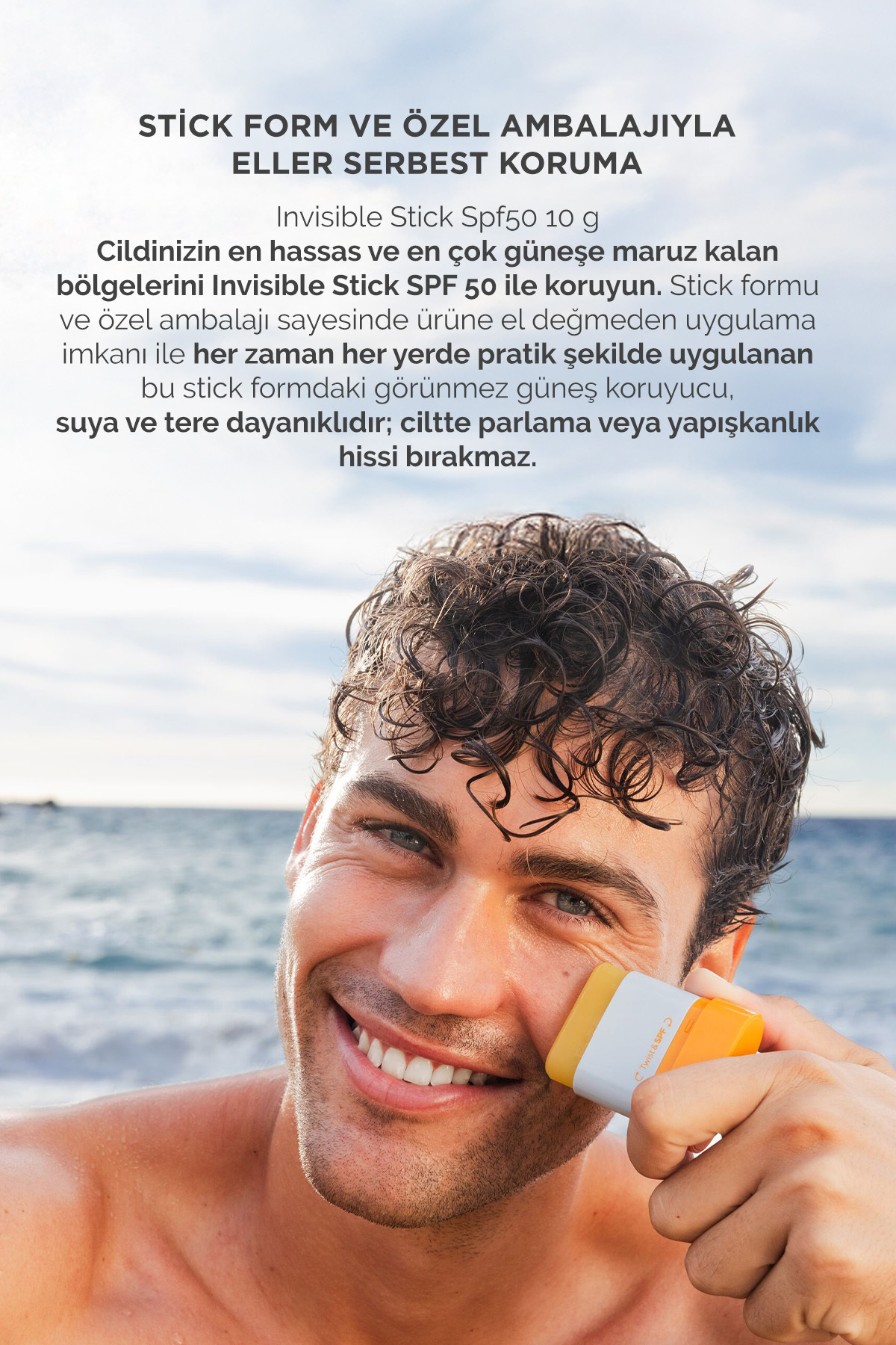 ISDIN Fotoprotector Invisible Stick Spf50 10 g fotoğrafı 2 (önizleme)