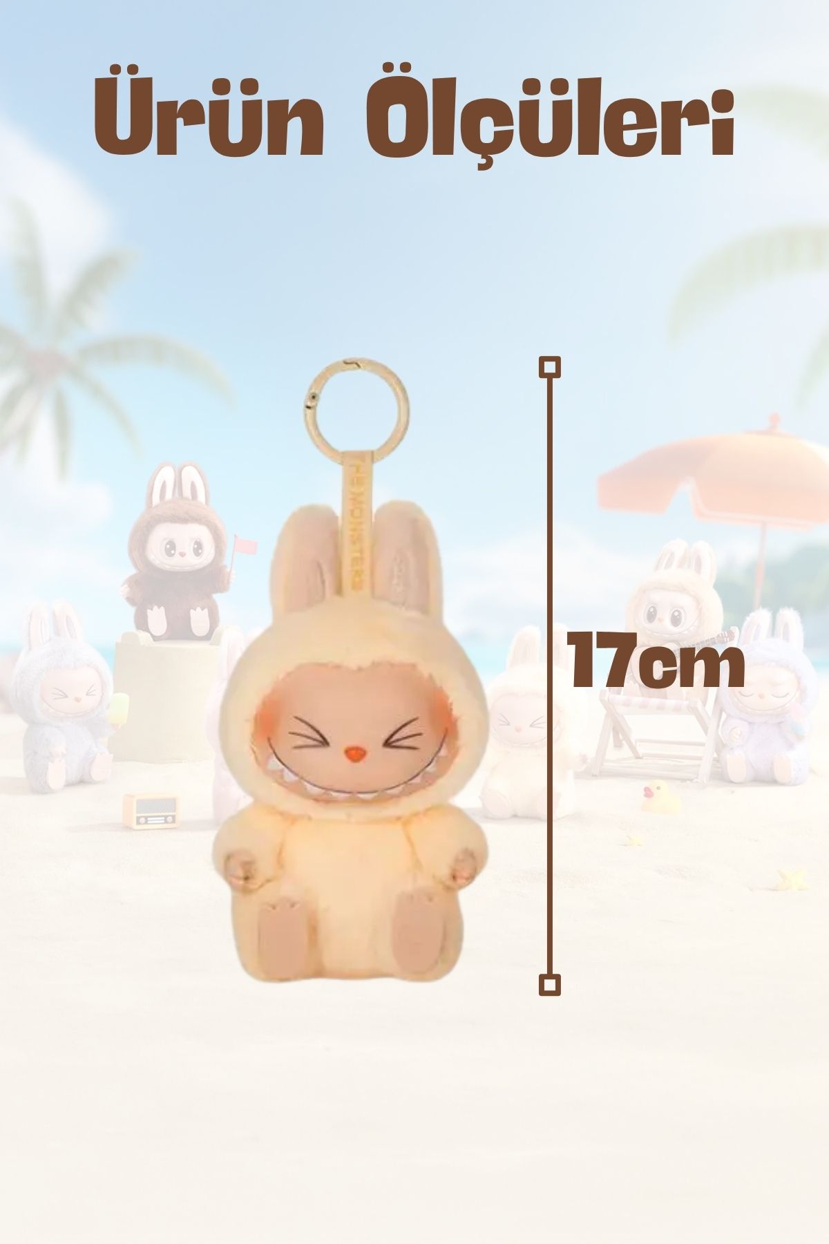 Nandy Home-Have a Seat Series Series Labubu, Plush Figure Labubu 4