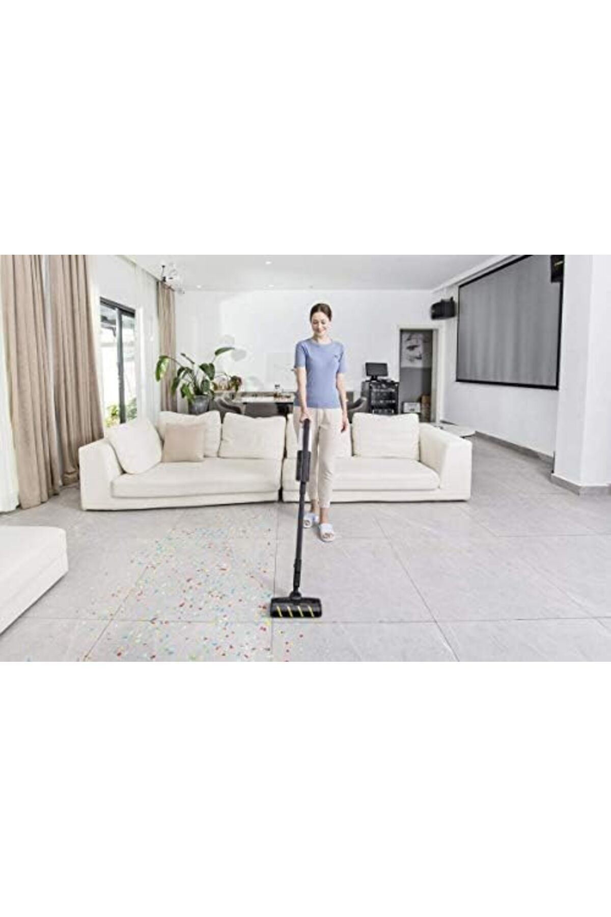 Karcher-Cordless Vacuum Cleaner, Upto 60 Min Runtime, 3 Power Levels, Hepa 12, VC4S 2