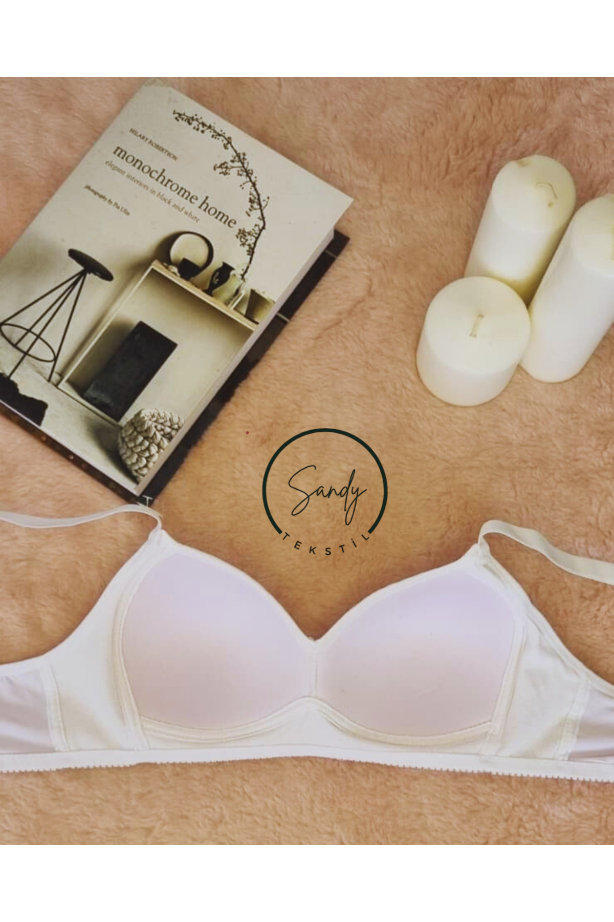 Koza soft-Triangular Minimizer Cotton Bra Without Underwire 2 Pack 8