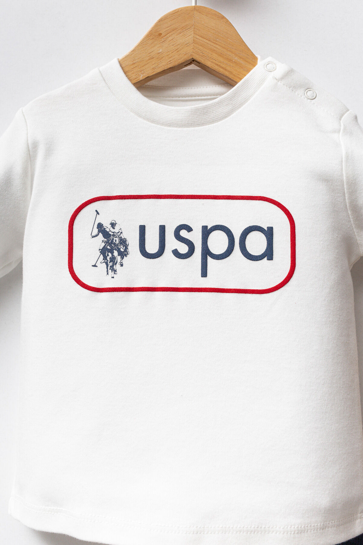 ست نوزادی پسرانه زمستانی رگولار فیت آبی U.S. Polo Assn. USB2574-C-V1 — 4