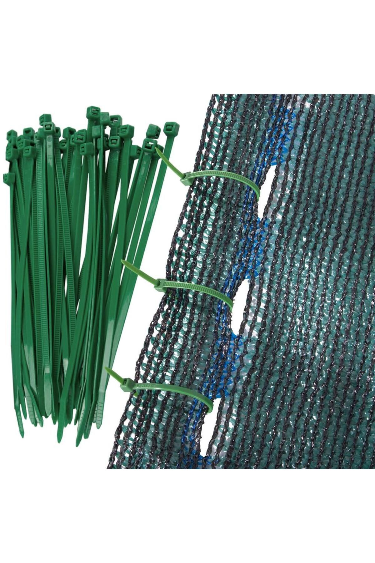 SERSIMO-Shade and privacy net for fence, 1.2m width, 25m length, 140g density, green 3