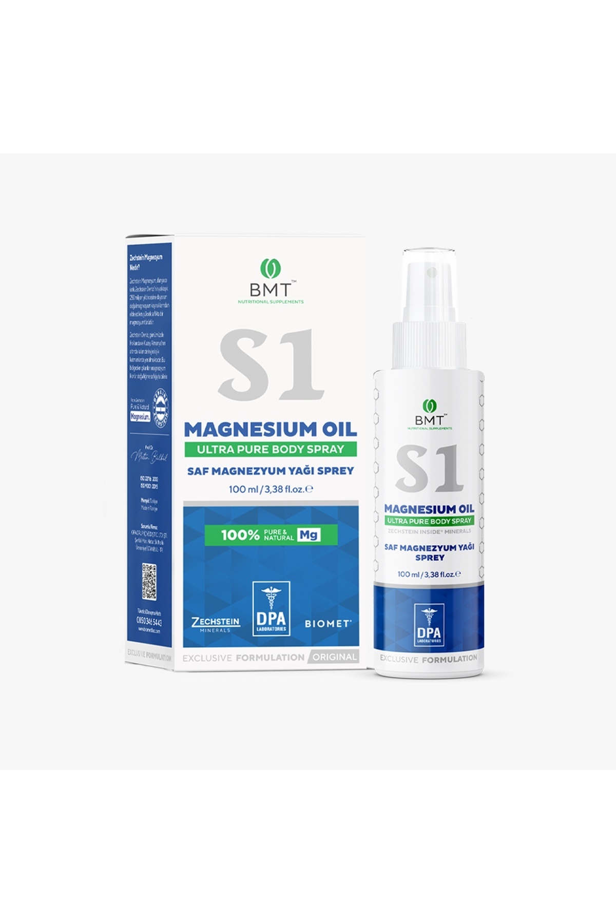 Biomet-S1 ™   Magnesium Oil 100 ml Zechstein 1