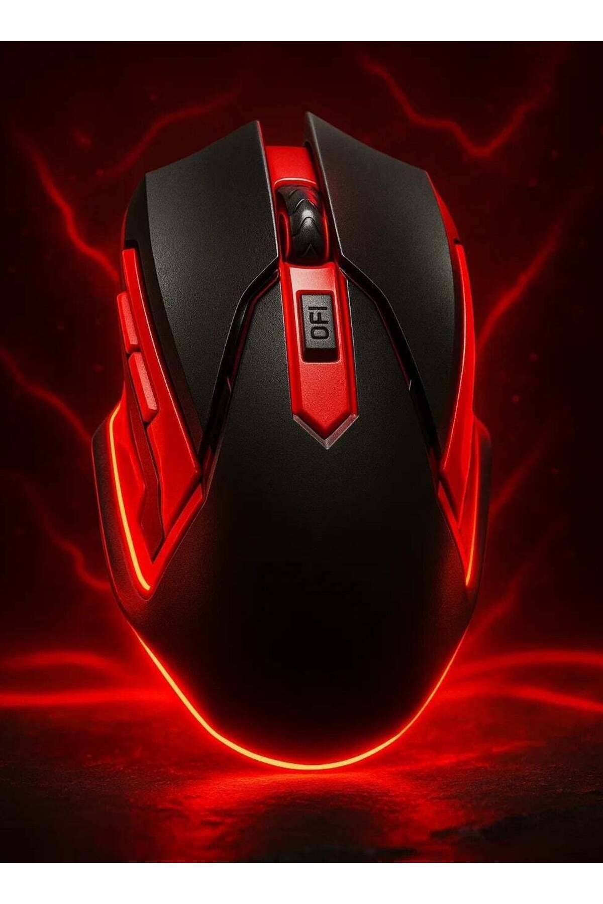 Jite-Wireless Gaming Mouse, Tripe-Mode 2.4G/USB-C/Bluetooth Mouse Up to 1200dpi 1
