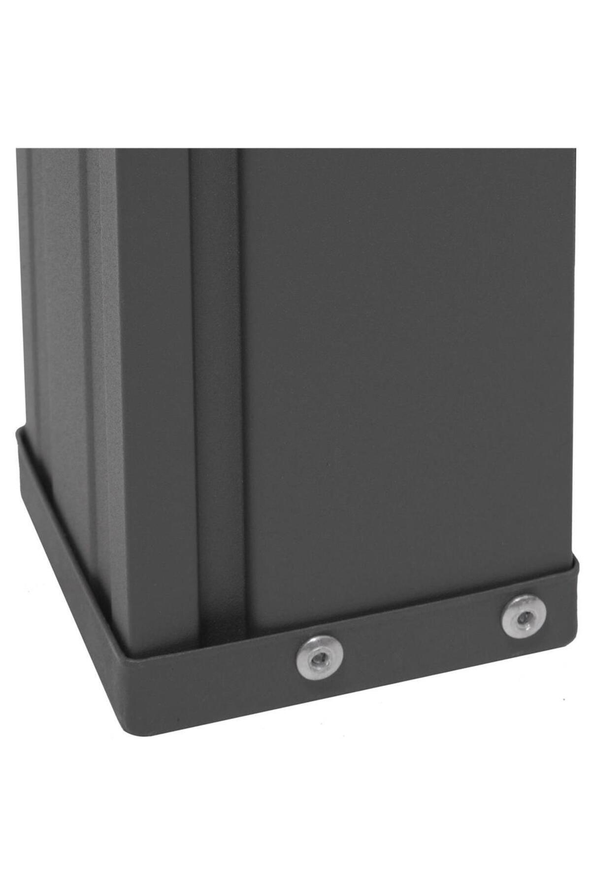 SERSIMO-Side privacy screen, extendable, fixing system included, 200x300cm, dark grey 9