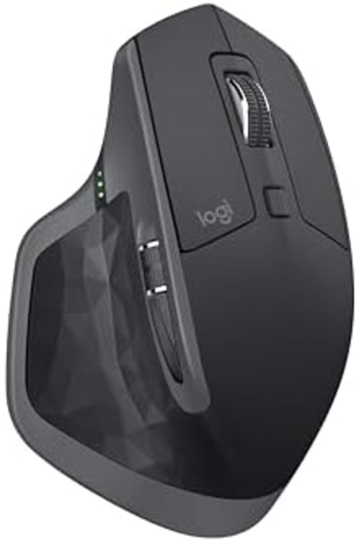 logitech-MX Master 2S Wireless Mouse - Hyper-Fast Scrolling, Ergonomic, Rechargeable, Control 3 Comp 4