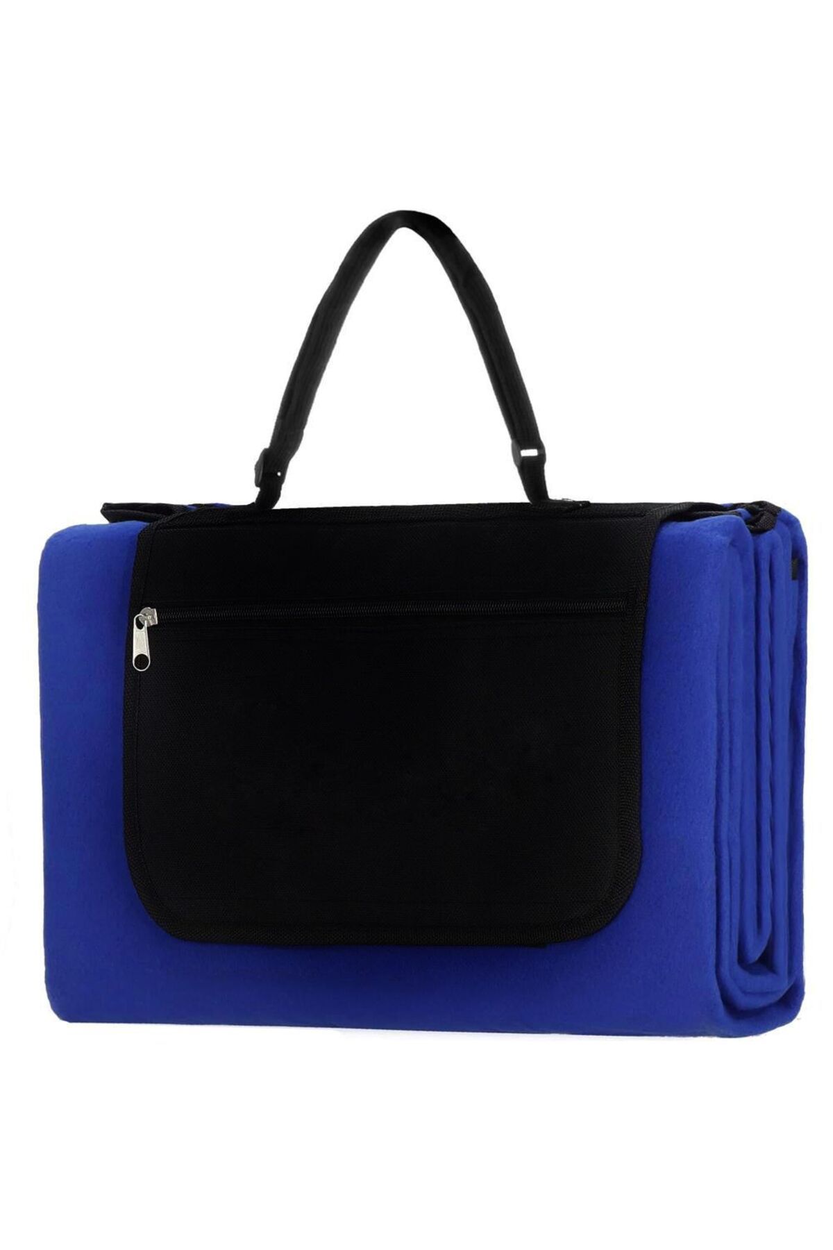 SERSIMO-Picnic or beach blanket, with insulating foil and handle, 150x200cm, cobalt blue 10