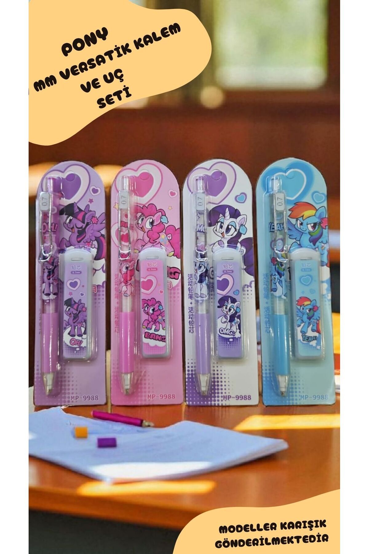 ALLStore PONY VERSATİL UÇLU KALEM 0.7 MM SETİ UÇ HEDİYELİ