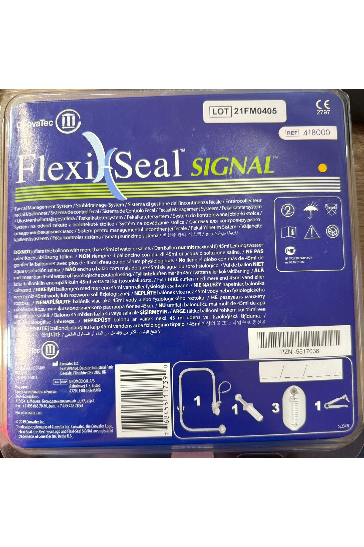 Convatec FLEXİ SEAL SİGNAL FEKAL YÖNETİM SETİ