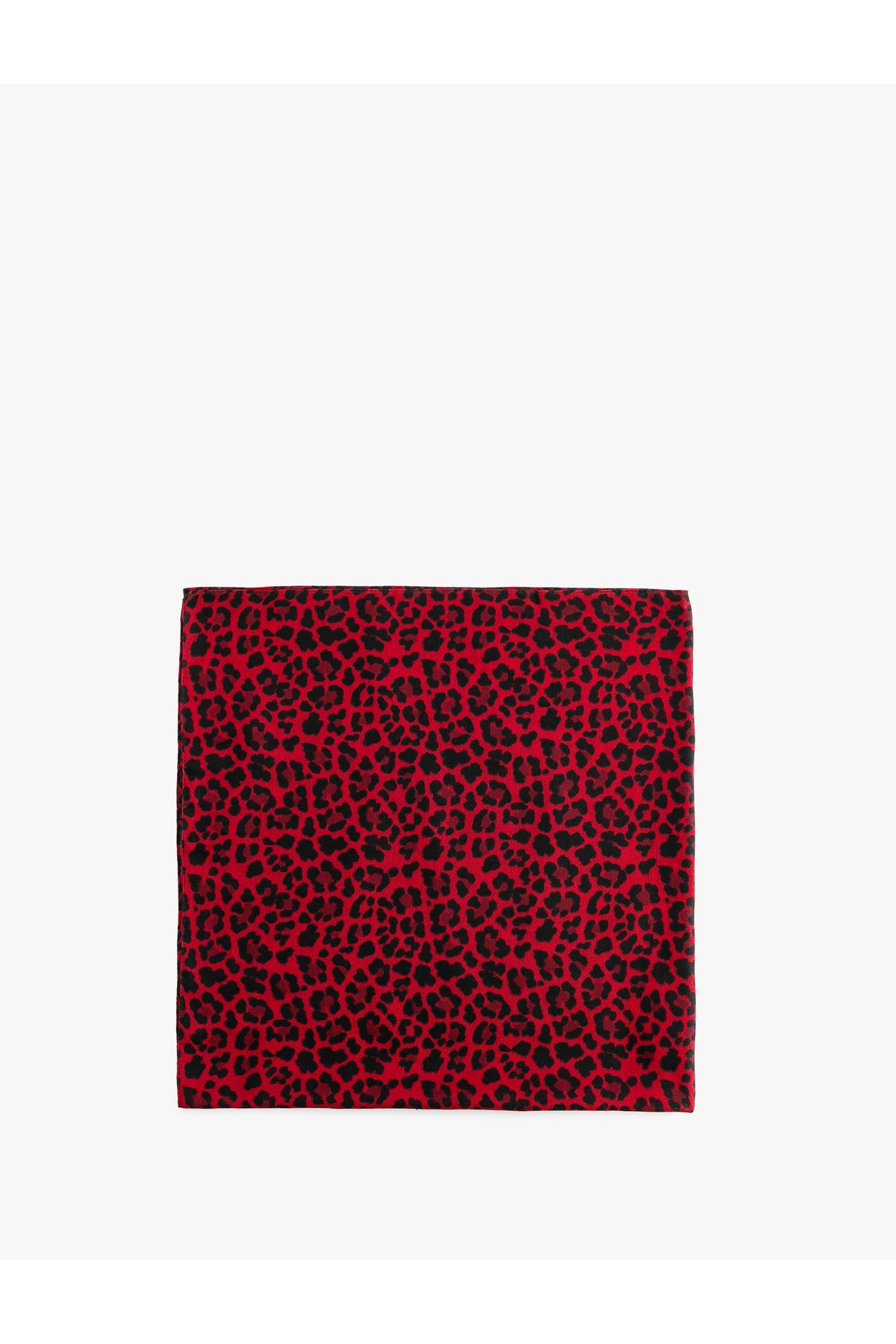 Koton-Leopard Square Shawl 1