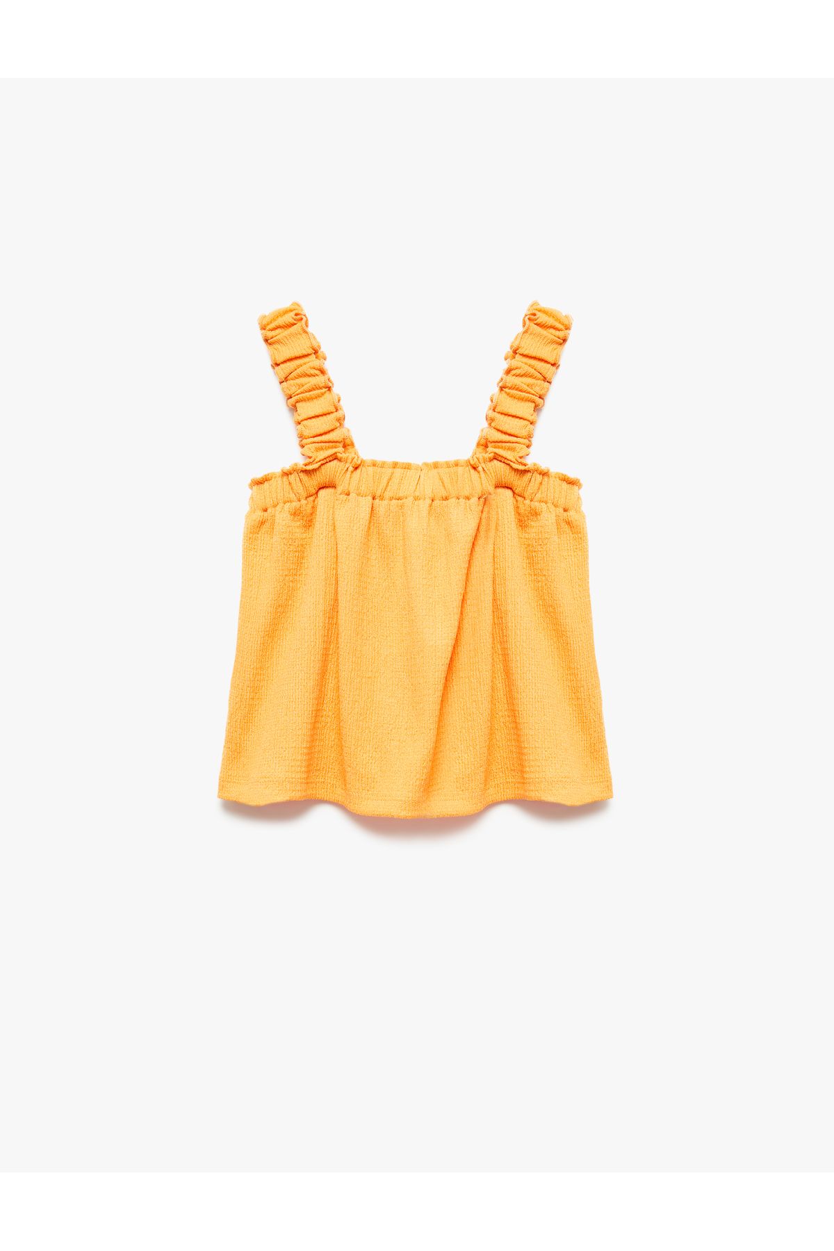 Koton-Textured Drawstring Detailed Strap Undershirt 1