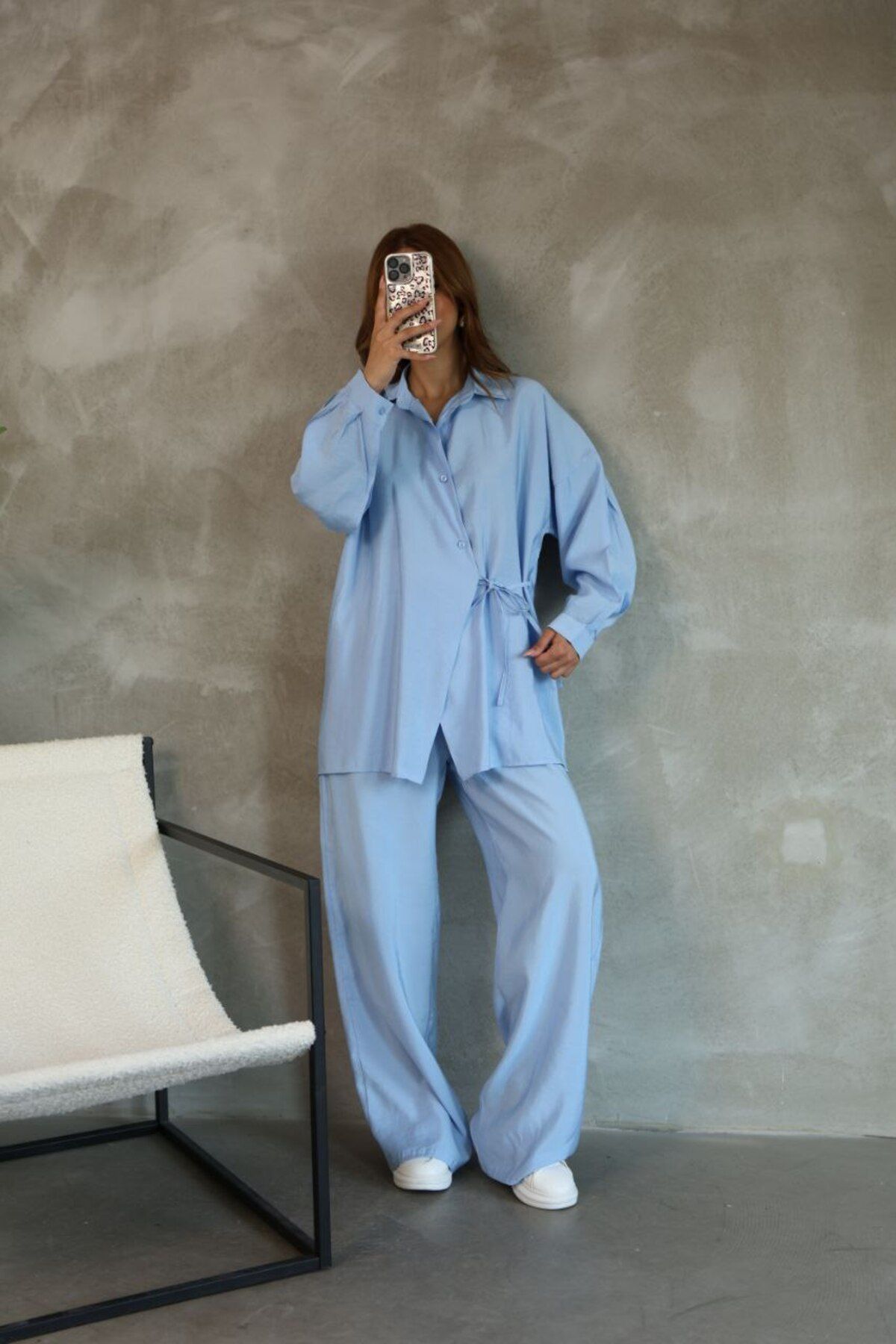 ossons-Summer Double Set with Elastic Waist 1