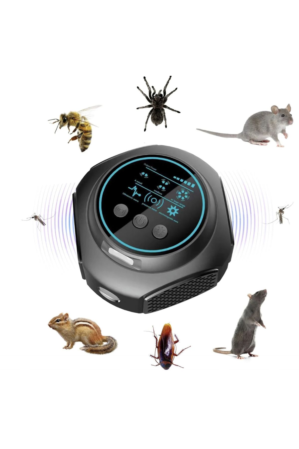 N2L Store-Professional Ultrasonic Device, N2L Store®, Anti-Rodent and Insect, 320 MP Coverage, 4 Speakers 8