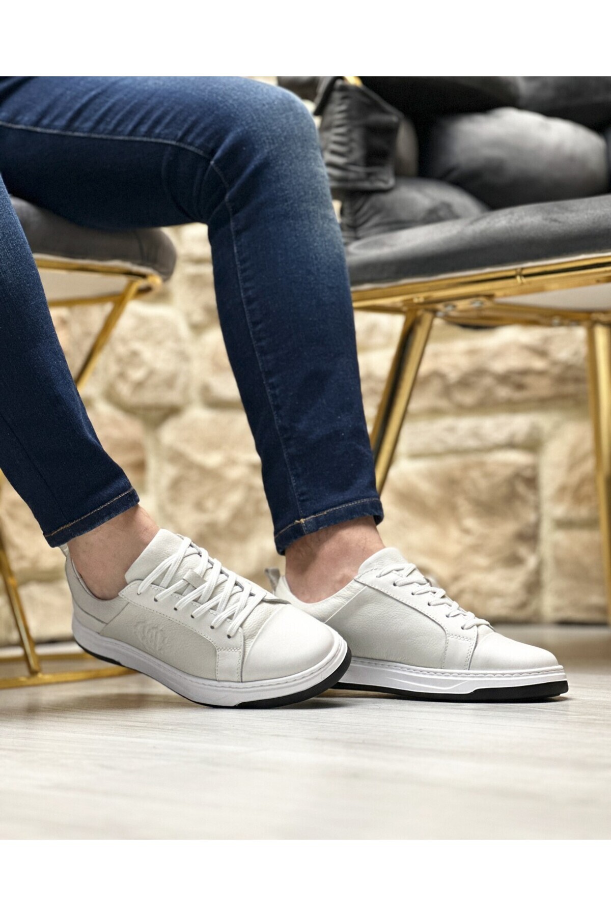 ایتالیانو آیاکابی کفش کتانی مردانه راحتی ARMEDON چرم اصل زیره EVA