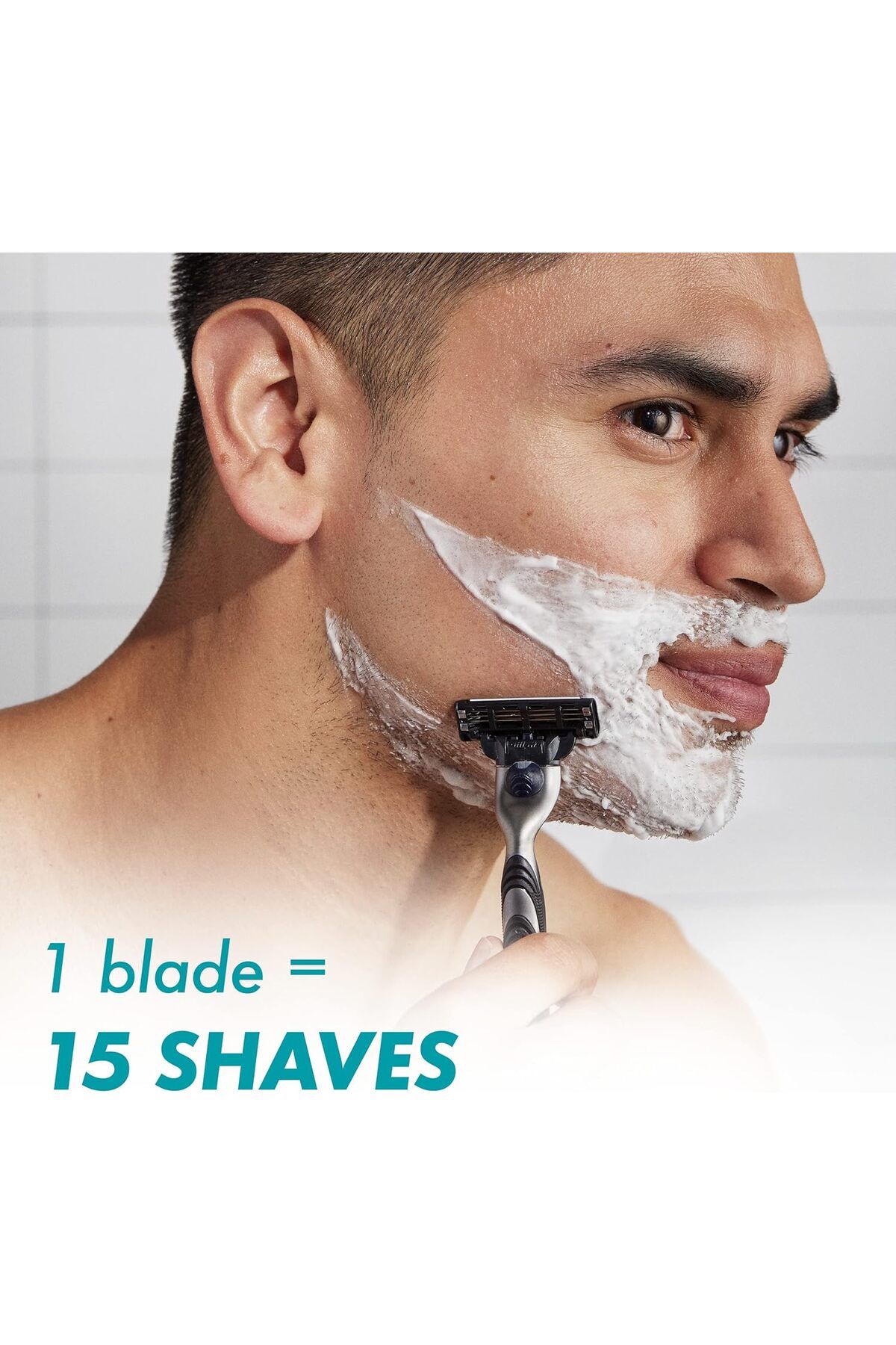 Gillette-Mach3 Razor Refills for Men, 8 Razor Blade Refills 4