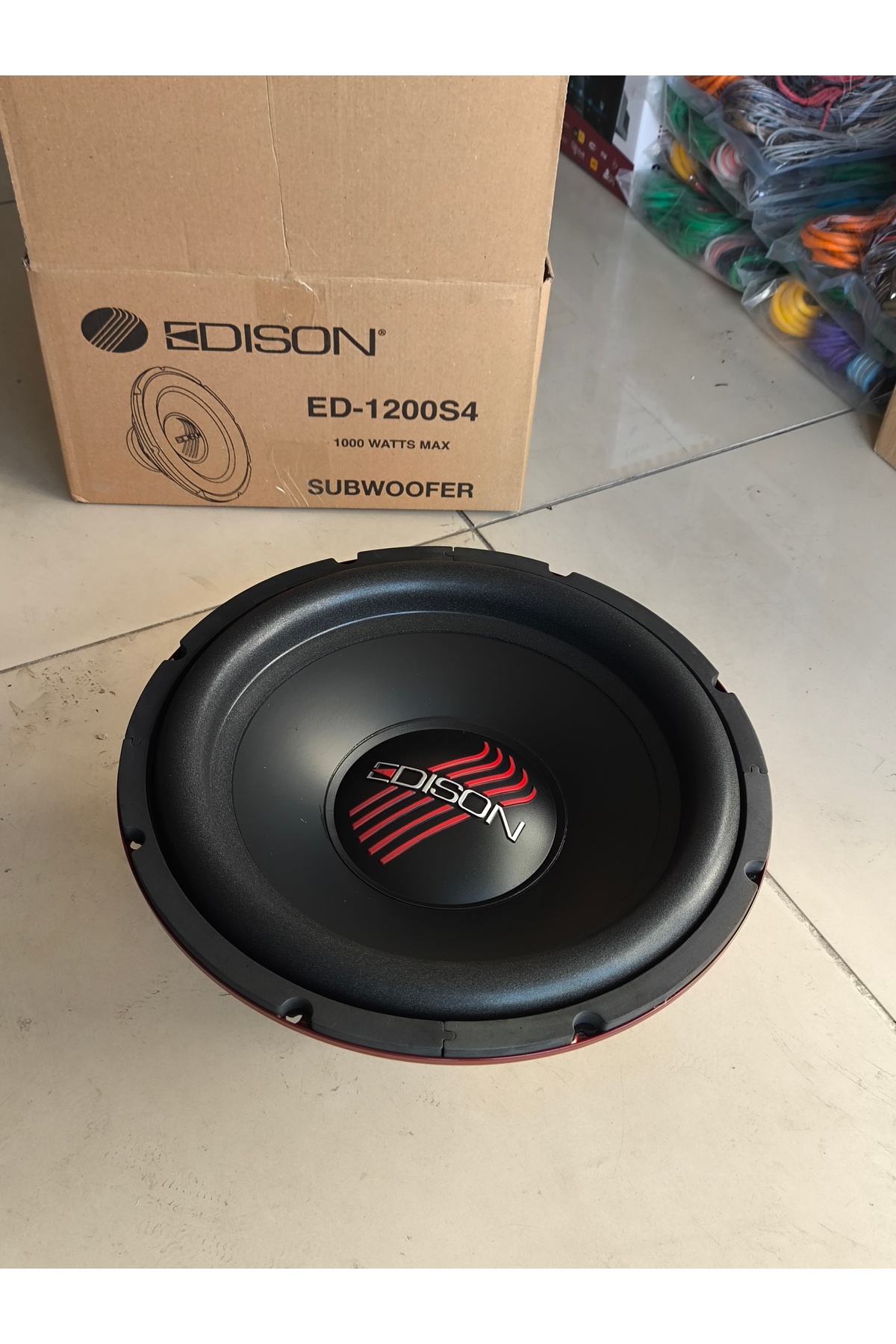 patili tasarım Edison 30 cm Subwoofer 1000W 300RMS - Fiyatı, Yorumları