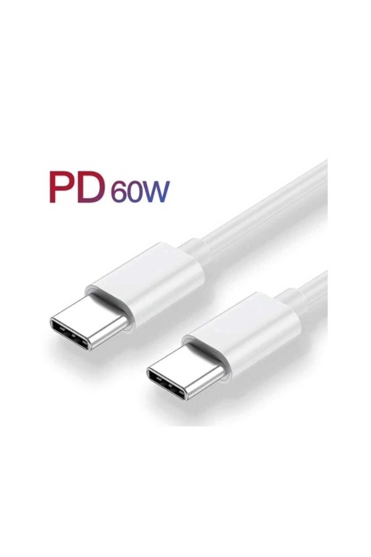 60W PD Type-C to Type-C Kablo ( Hızlı Şarj ve Veri Aktarımı)