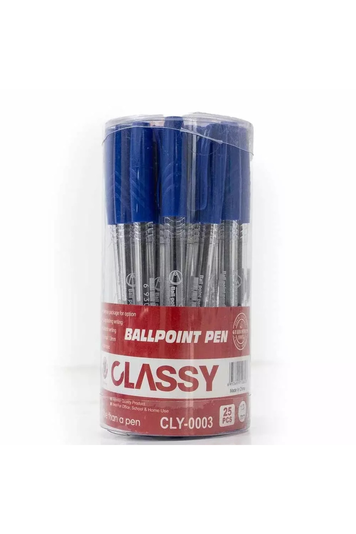 Generic-Classy Ball Point Pen Set - 25pcs | Assorted Black, Blue & Red Ink for Smooth, Effortless Writing 1