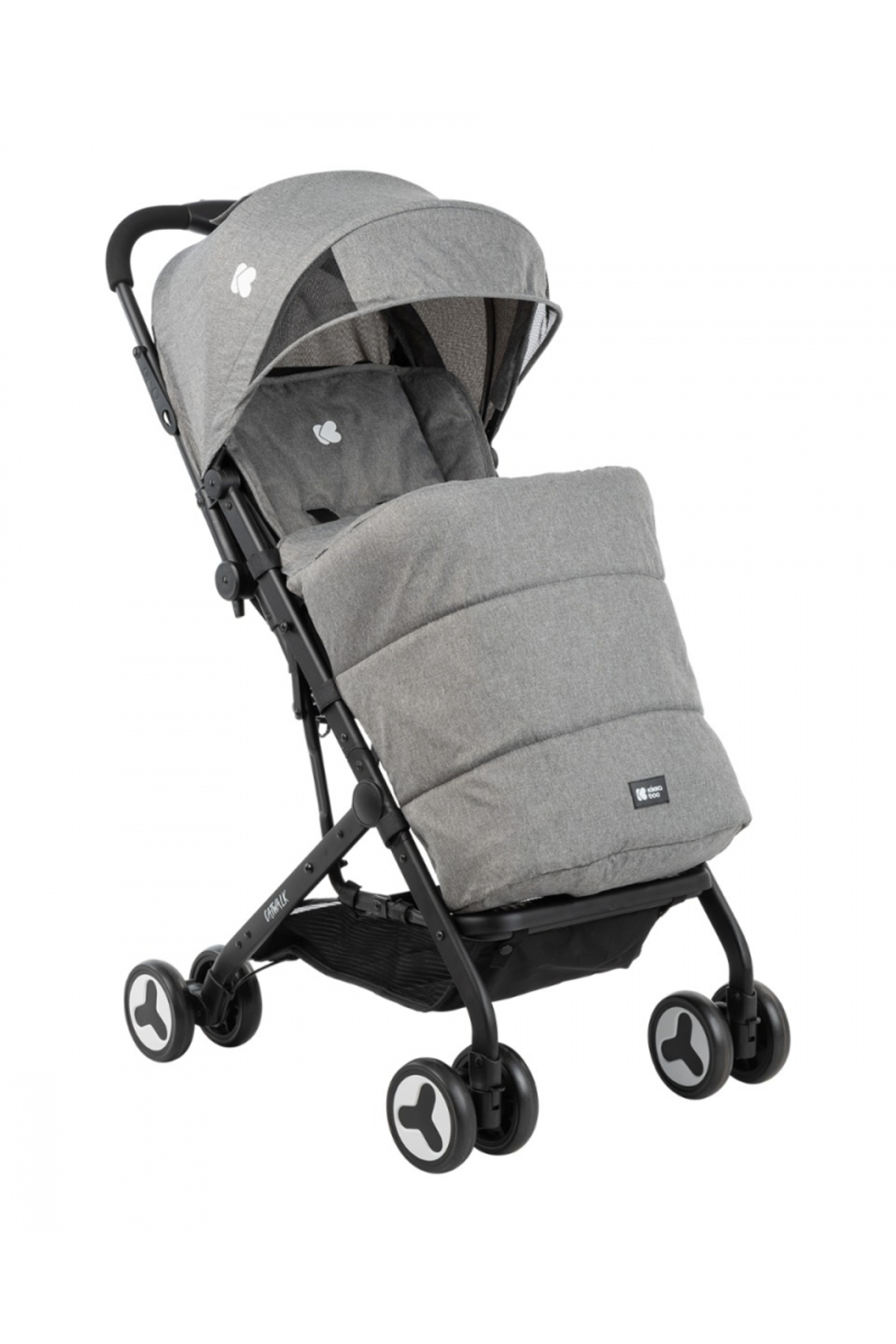 Kikka Boo Carucior Sport Kikkaboo Cu Pliere Compacta Tip Troller Catwalk Gri - One Size