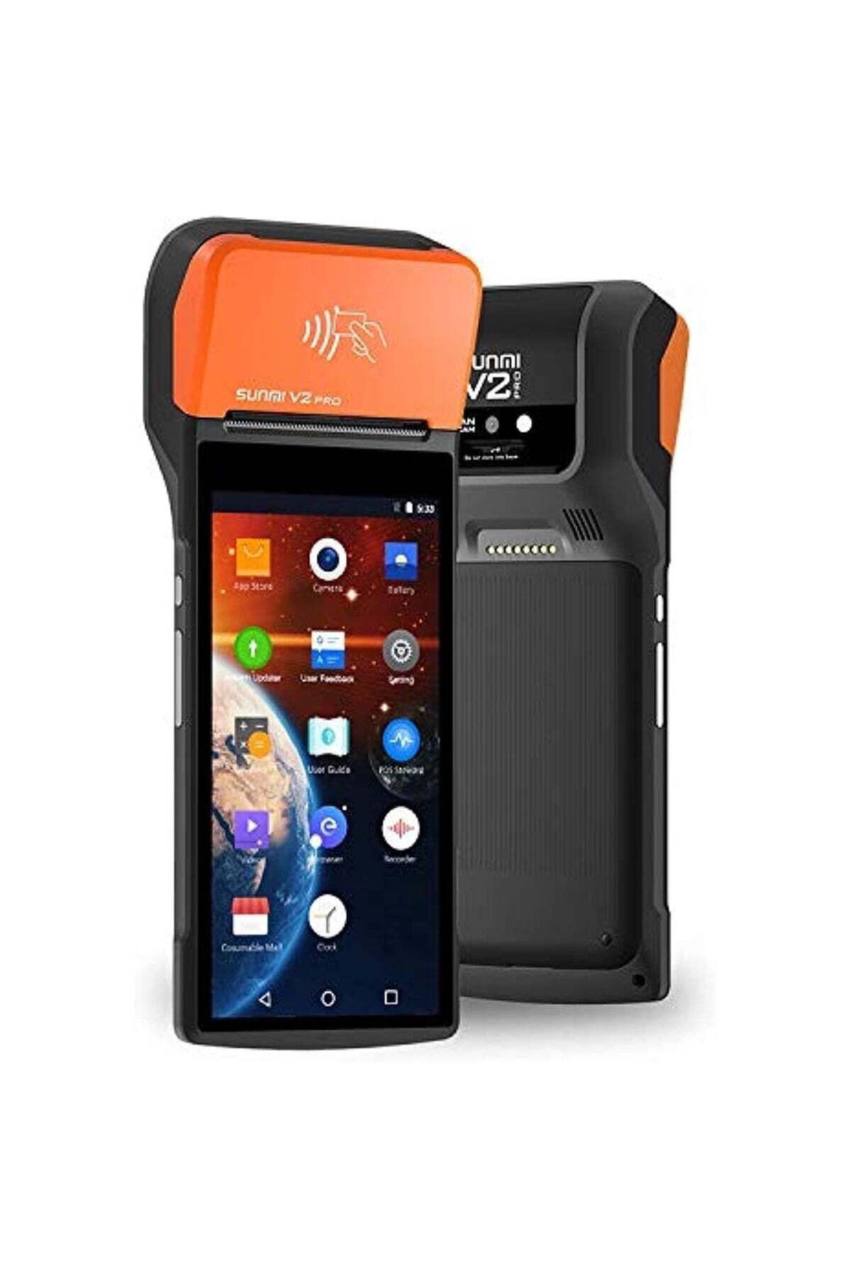 Generic-Sunmi V2 Pro Industrial Android POS Handheld Mobile Computer Terminal Printer 1