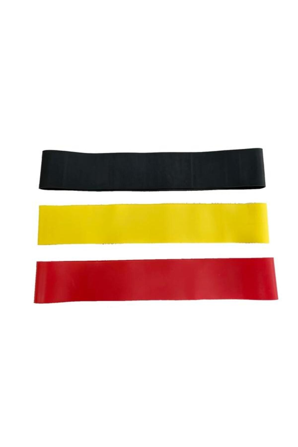 Techfit-Set 3 elastic bands, Latex TECHFIT, Transport pouch 2