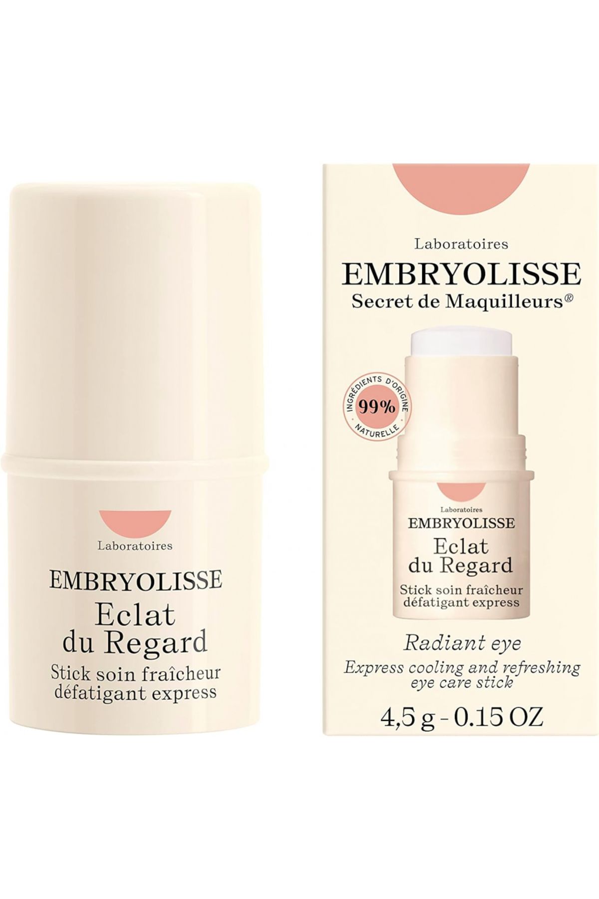 Embryolisse-Refreshing Cool-Effect Stick for Reducing Eye Puffiness & Dark Circles - 4,5 G 1
