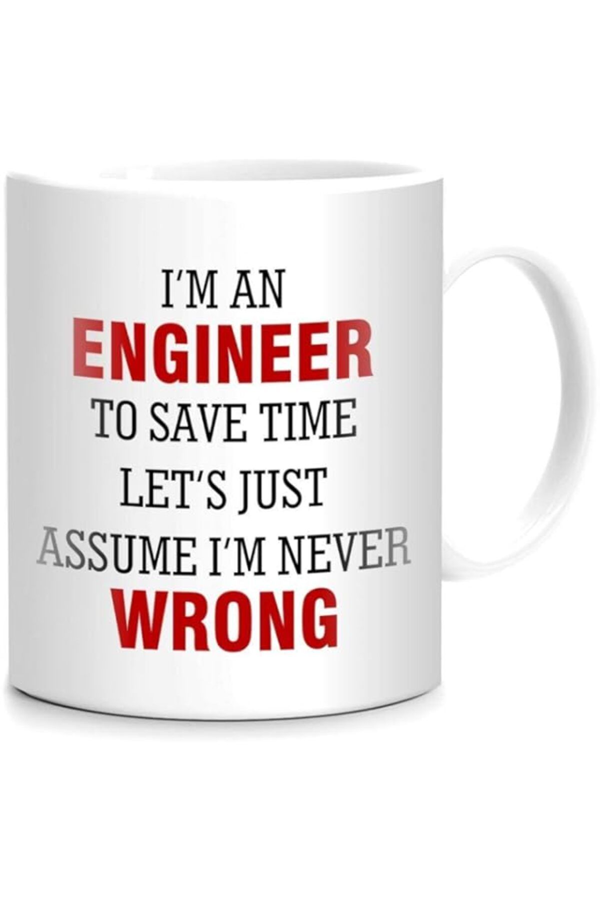 Generic-papeyone Trust me I m an engineer To save time Mug 1