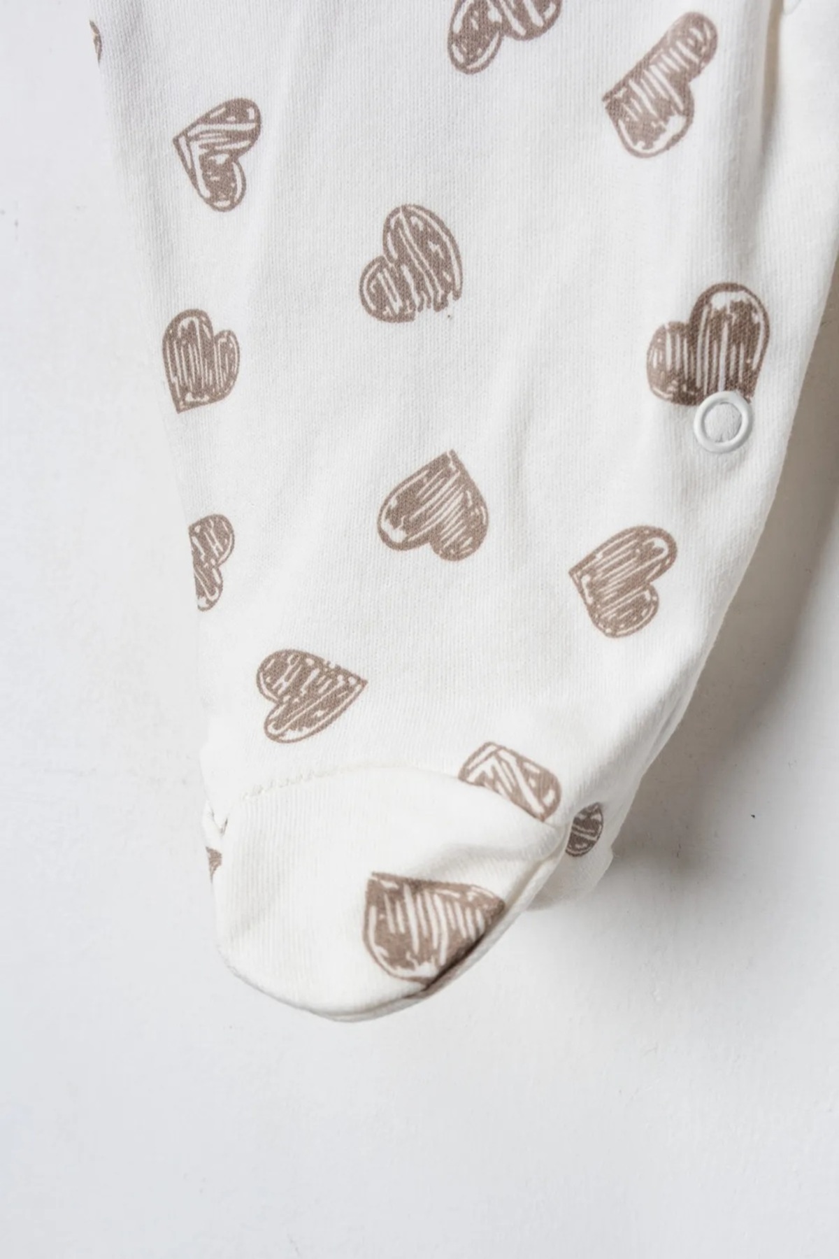 ENİA BABY Kız Bebek Pamuklu Patikli 3lü Tulum Takımı Yenidoğan Kıyafet 3-6-9 Ay fotoğrafı 5 (önizleme)