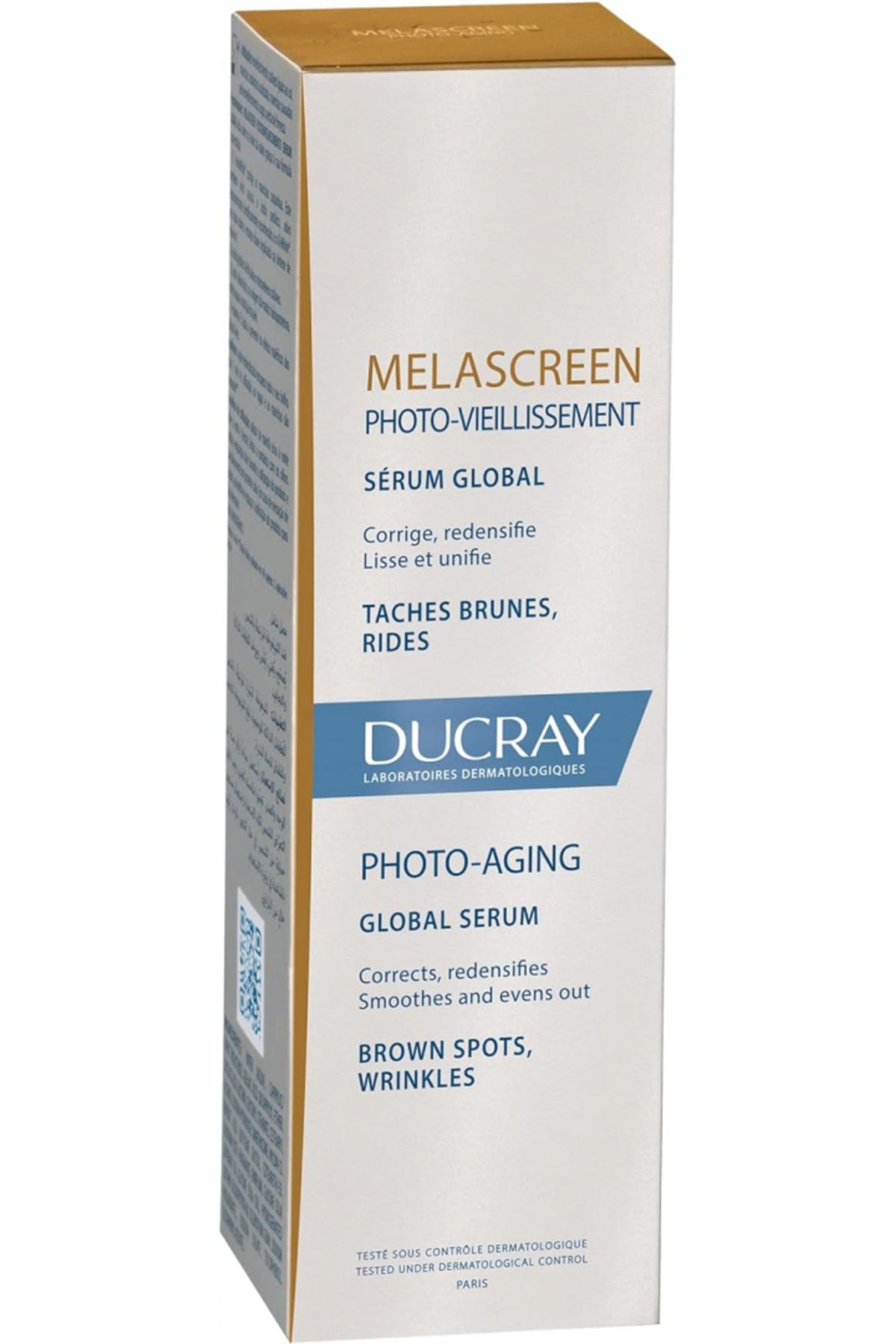 Ducray-Melascreen Global Serum For Wrinkles And Anti Aging 30 ml, Pack Of 1 1