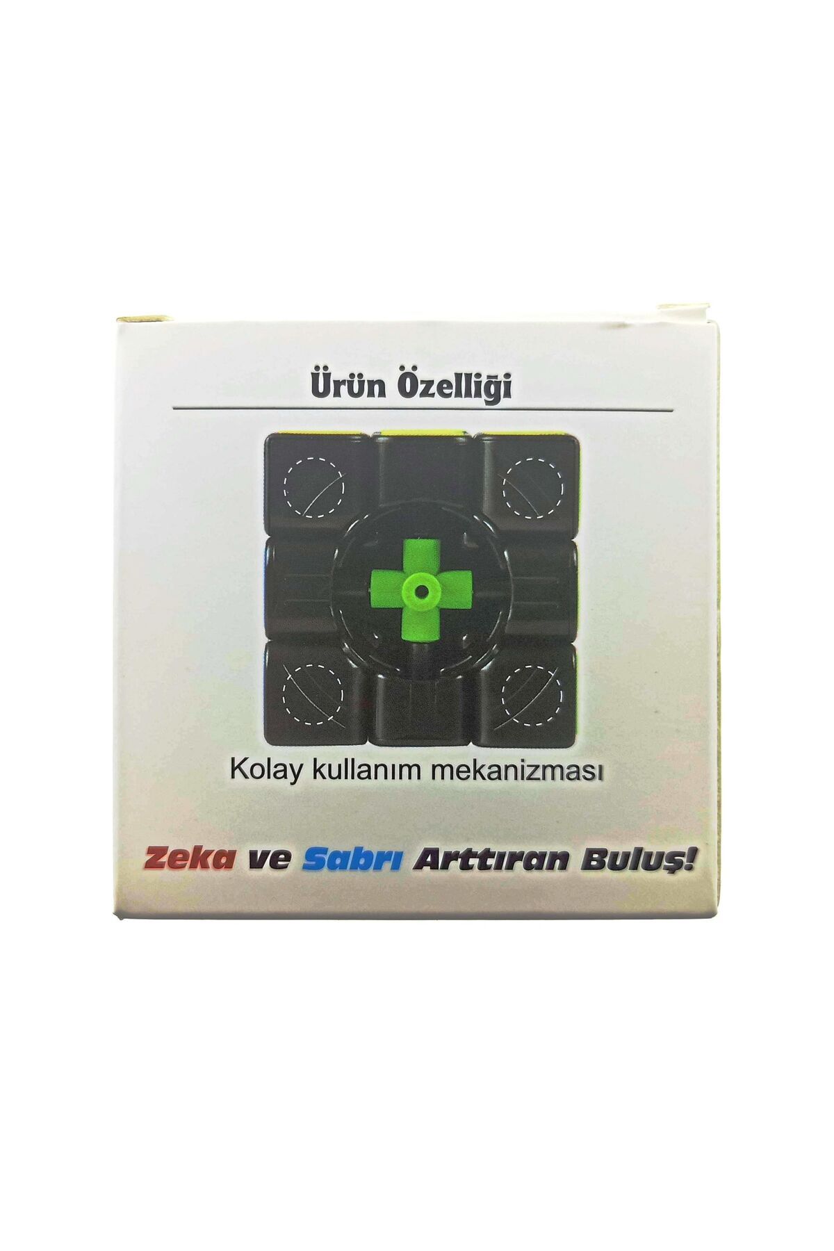 SPOR35 Çocuk Oyuncakları Beyaz Zemin Üzeri Renkli Zeka Küpü 3X3X3-6,8cm Kız Erkek Çocuk Oyuncak Eğitici Oyu fotoğrafı 3 (önizleme)