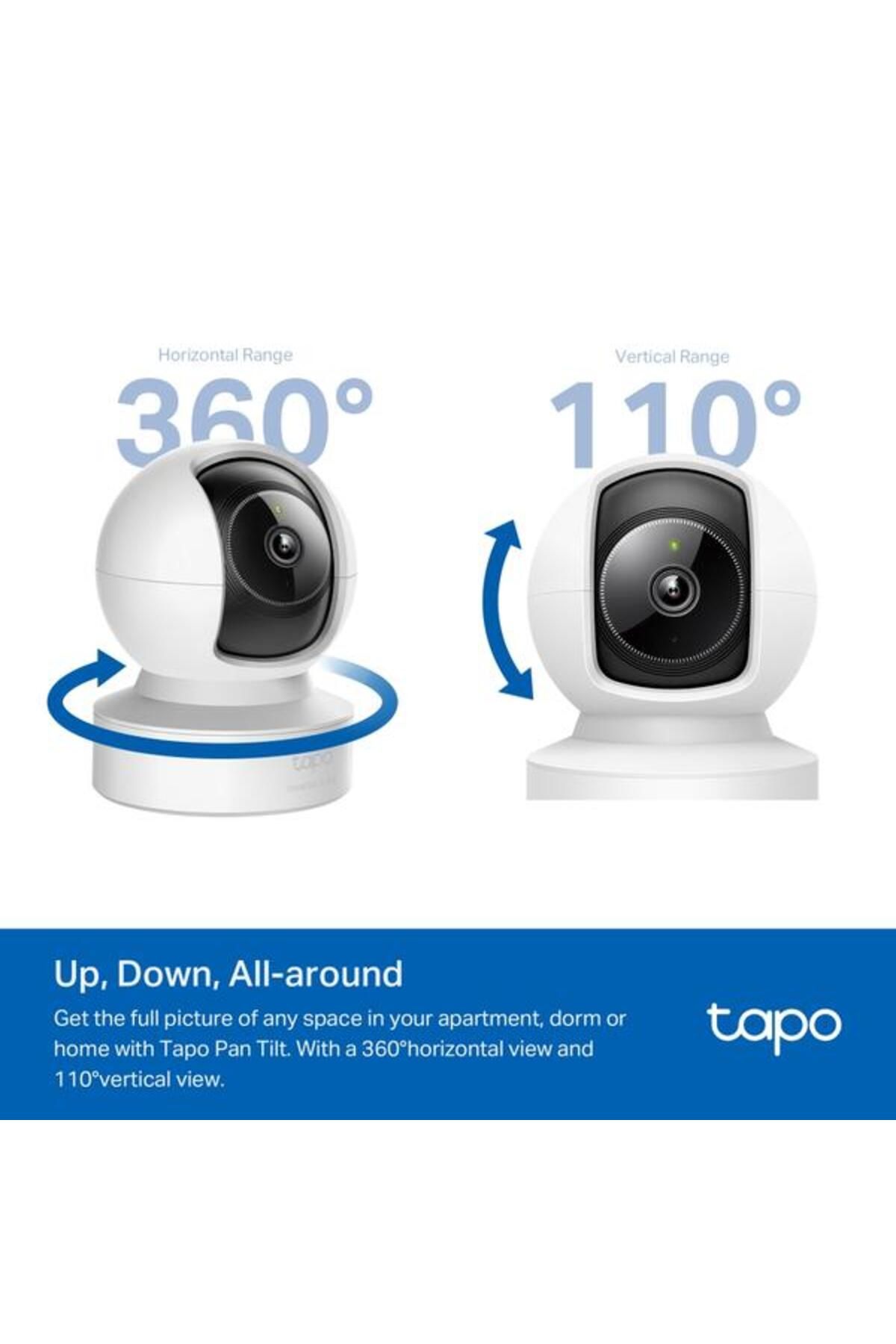 TP-LINK-Cameră de supraveghere Tapo C222, 4 MP, 15fps, microfon și difuzor, detecție AI, Wi-Fi (alb) 4