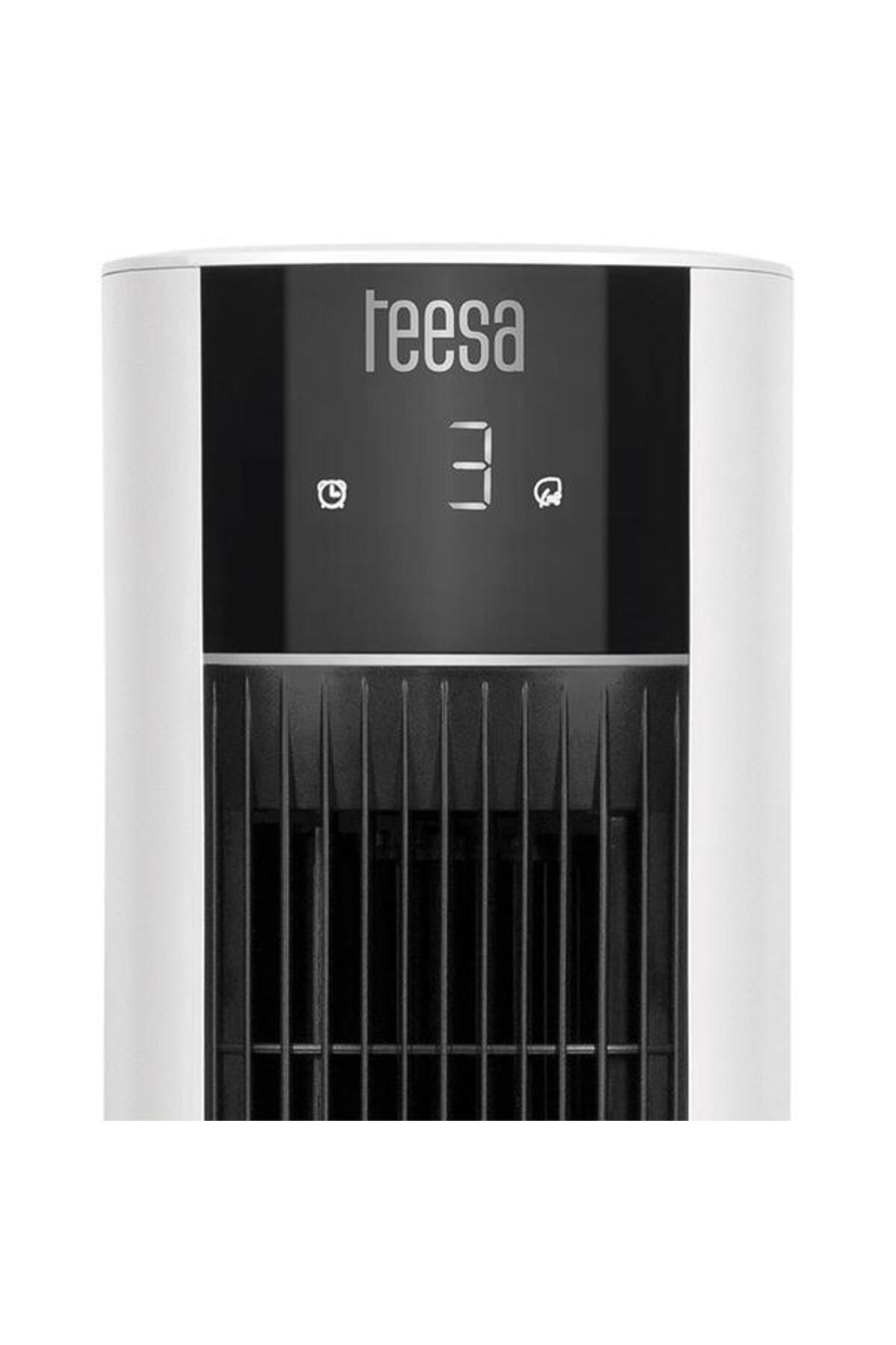Teesa-Ventilator tower with water reservoir TSA8068, 3 speeds, 60 W, 3L reservoir, Timer, Oscillatio 5