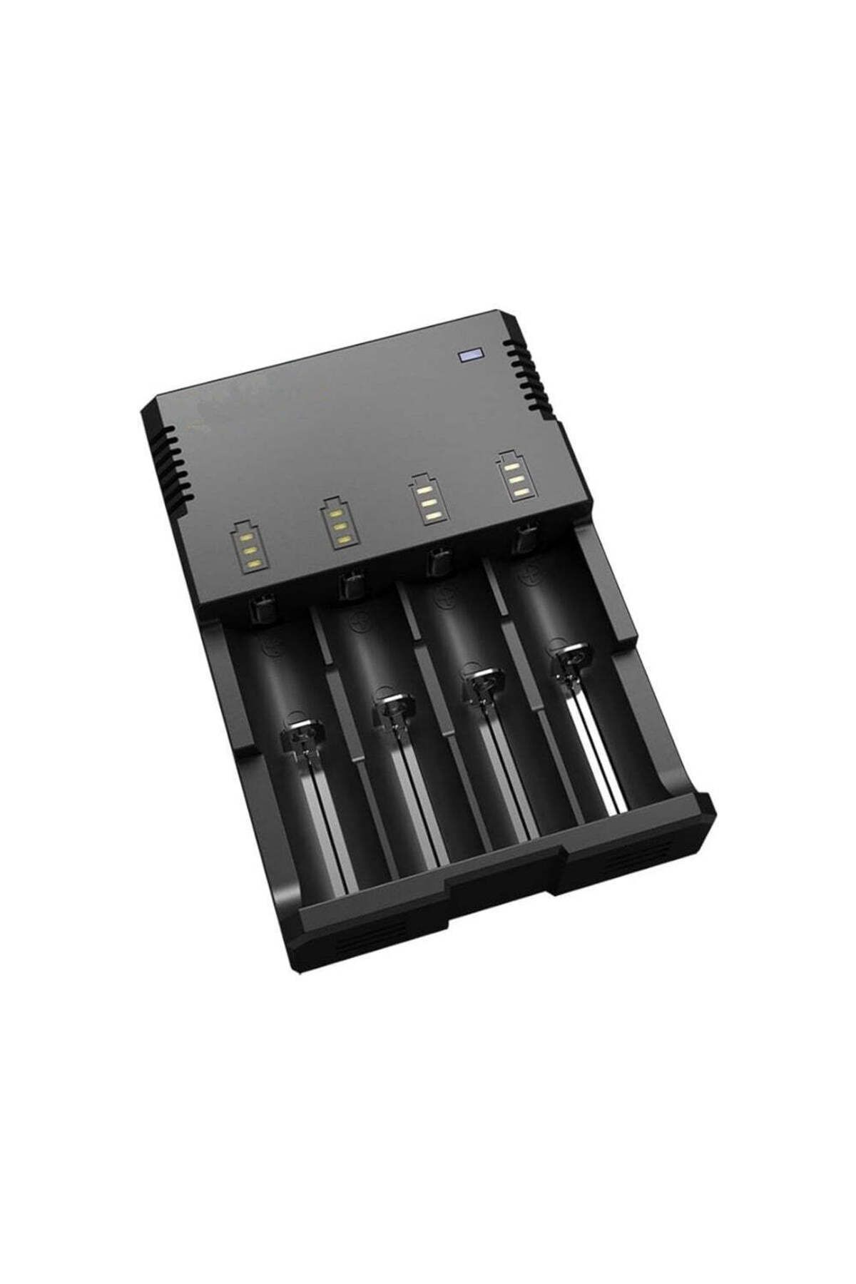 VTM-Charger for 4 Li-ion Ni-MH Ni-Cd Batteries Battery Display, Compatible with Various Models 4