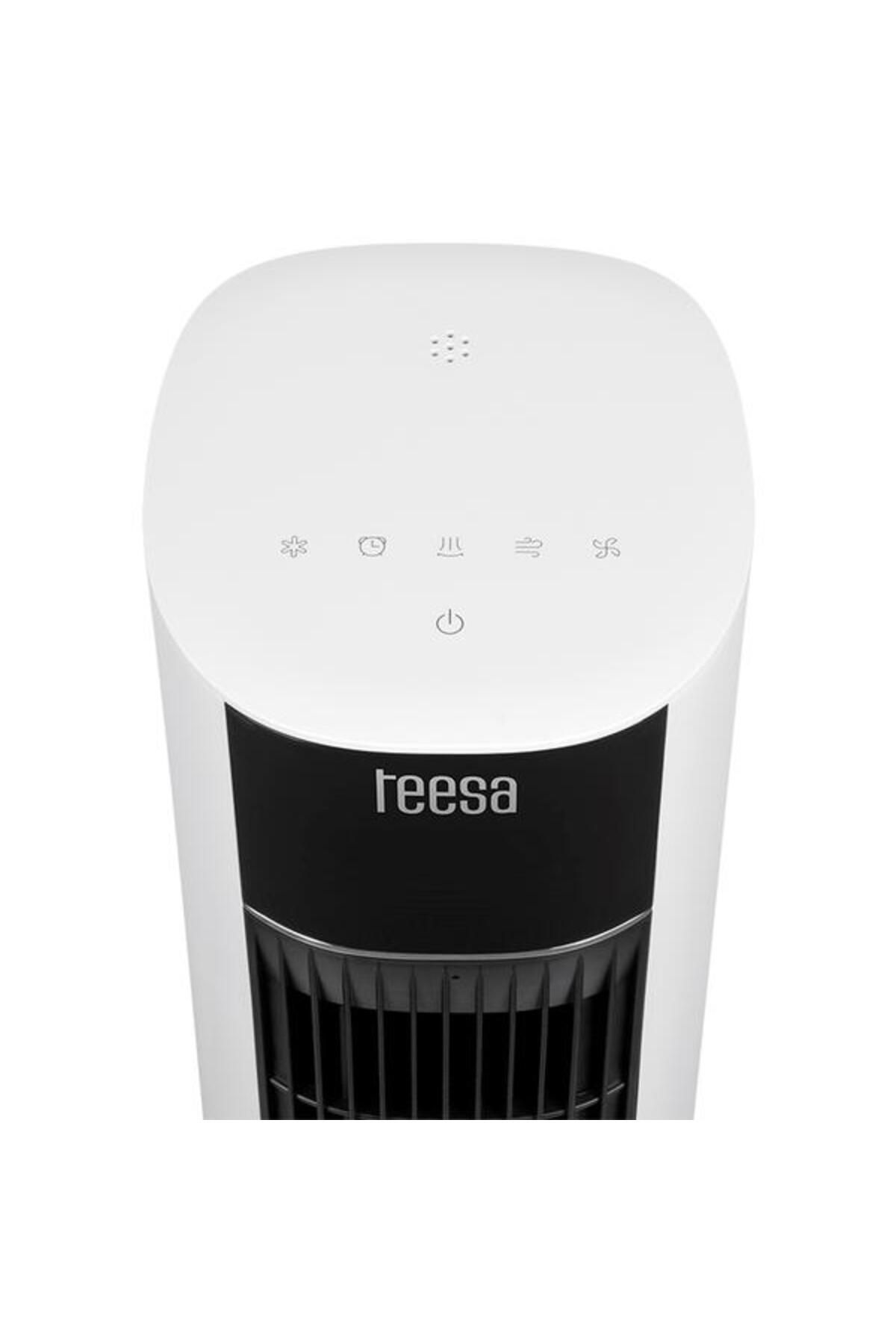 Teesa-Ventilator tower with water reservoir TSA8068, 3 speeds, 60 W, 3L reservoir, Timer, Oscillatio 7