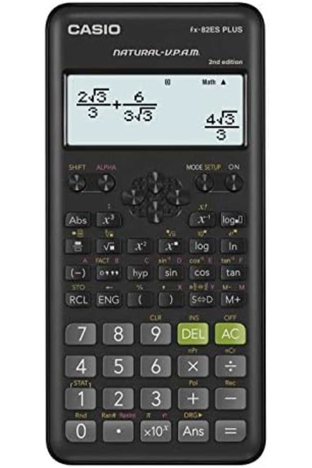 Casio-FX-82ES PLUS-2 Scientific Calculator, 252 Functions 1