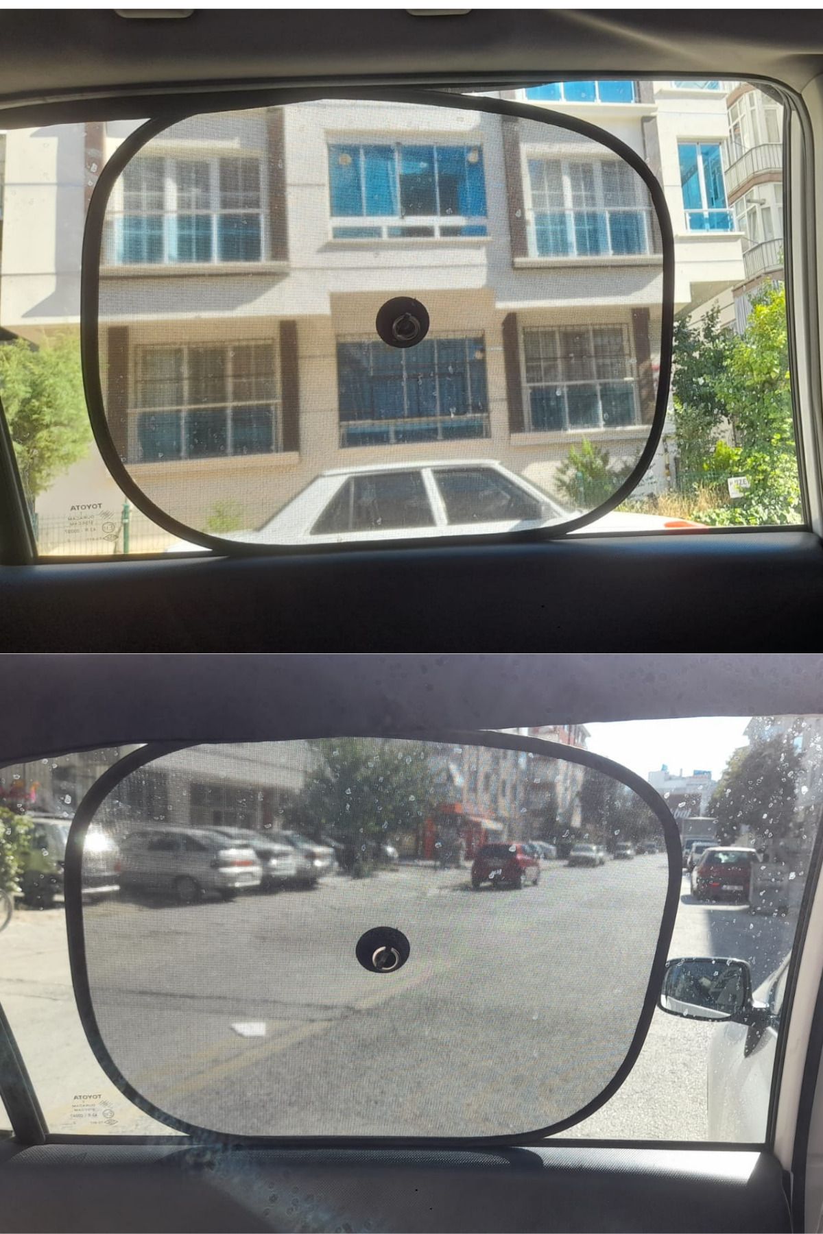 minufco-Universal Car Side Window and Rear Window Sunshade Auto Sunshade Curtain with 2 Suction Cups 3