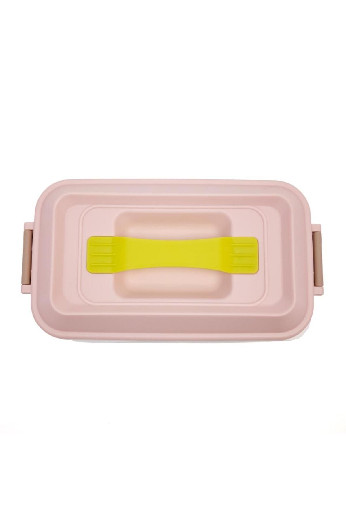DNS-Insulated casserole, double, stainless steel, 2 overlapping compartments, 1200 ml, pink HM6744 5
