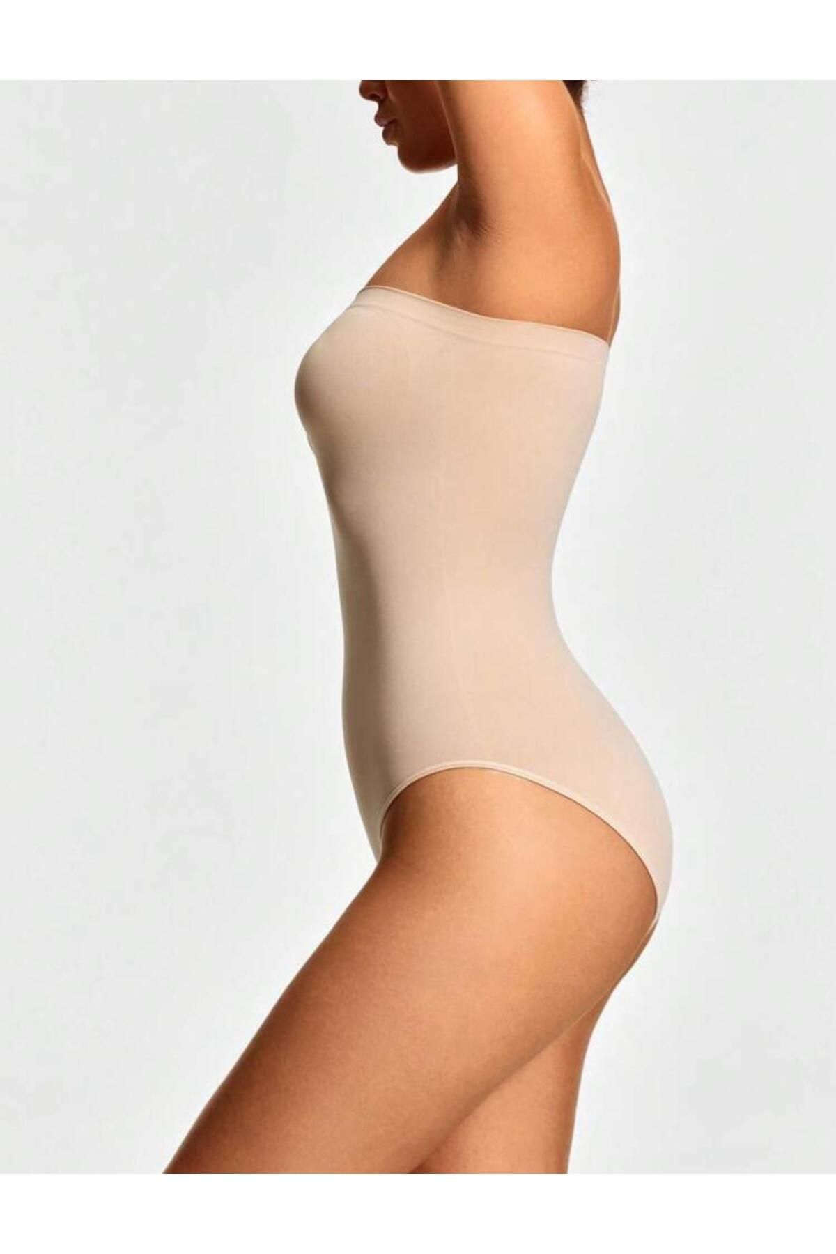 S&W SWEET WOMEN-Seamless 2 Size Recovery Corset with Bottom Side Clips Without Straples 5