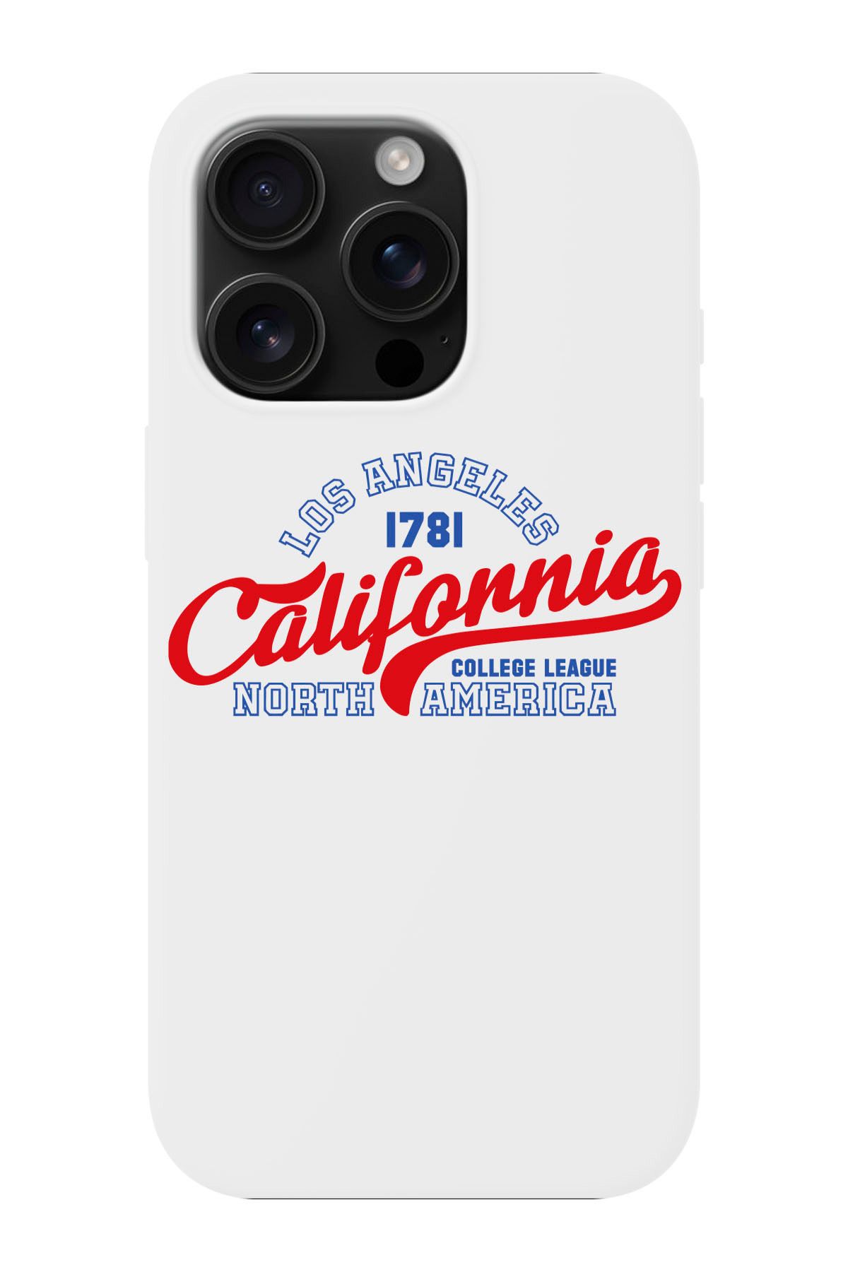 shoptocase-حافظة هاتف واقية متوافقة مع iPhone 16 Pro Max من جلد الغزال من الداخل بنمط كلية كاليفورنيا 1
