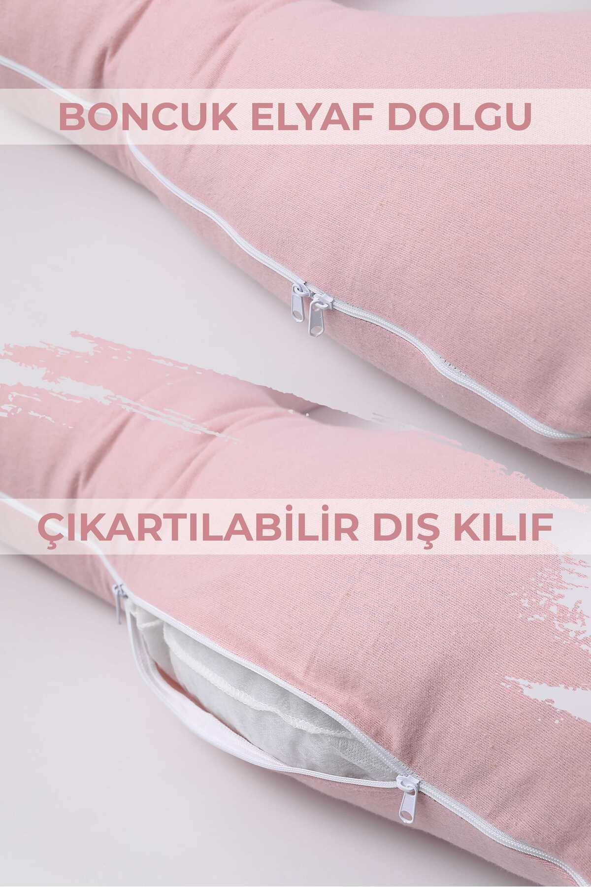 RUYALAR BEBEK 5 Farklı Bölge Destekli Hamile Ve Emzirme Yastığı fotoğrafı 3 (önizleme)