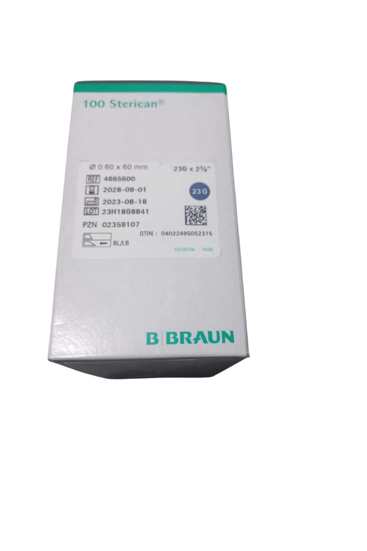MEDMEDIKAL STERİCAN 23G 0,6 X 60MM 100 ADET