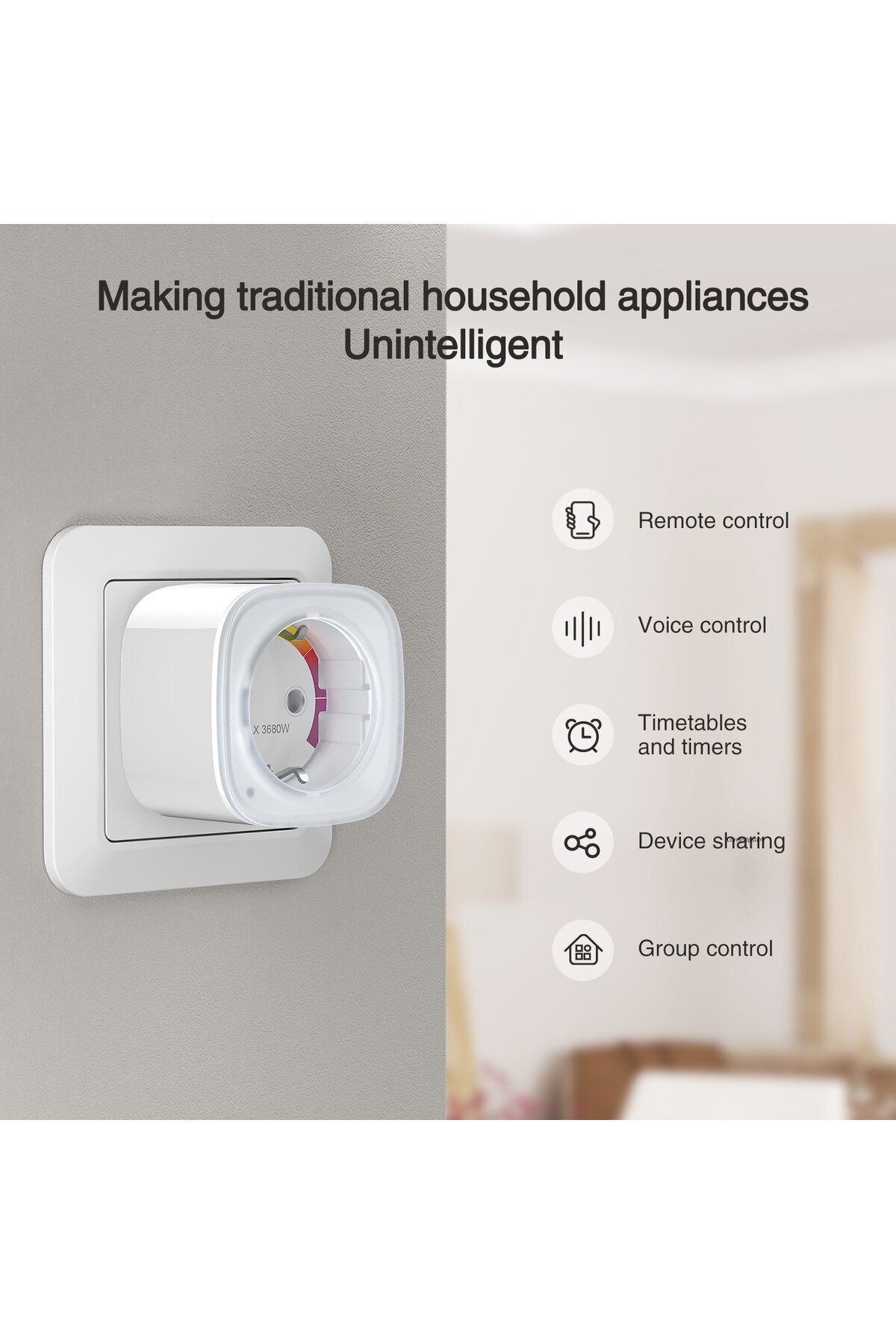 Proxxon-Gosund EP8 WiFi Smart Socket, 16A, App Control 4
