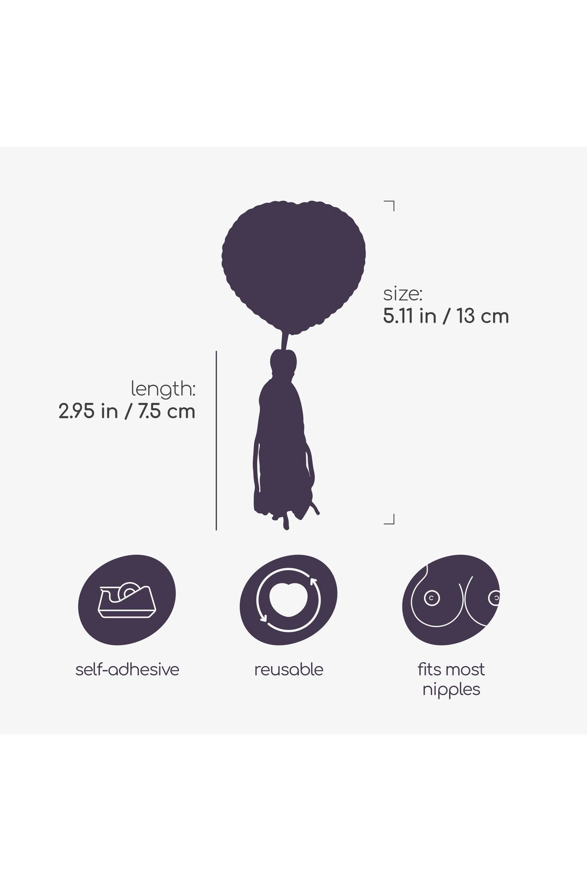Crushious-Self-Adhesive Erotic Accessory with Sequins and Tassels - Seductive Accessory for Unforgettable Shows 4