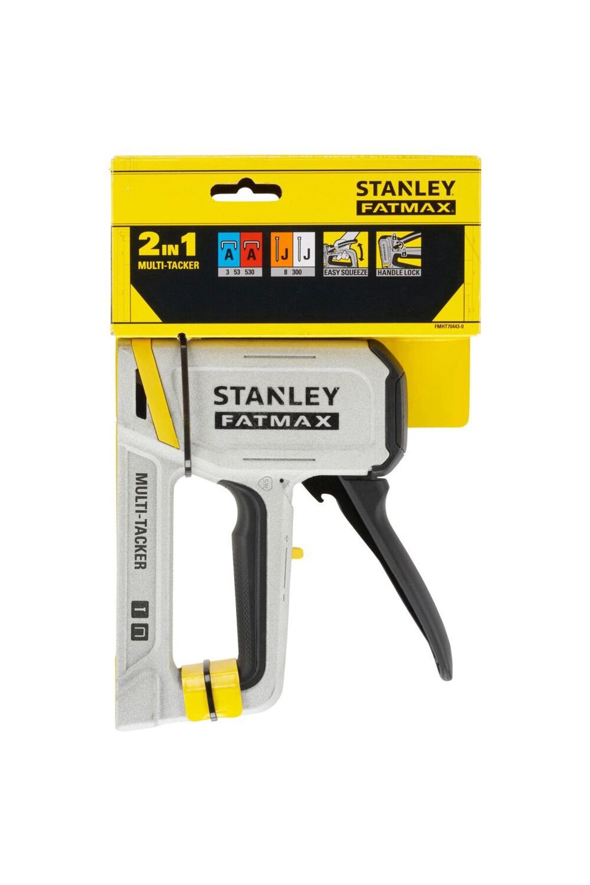 Stanley-FMHT70443-0, capsator din aluminiu, FatMax 2 in 1 Multi Tracker, functioneaza cu capse 5