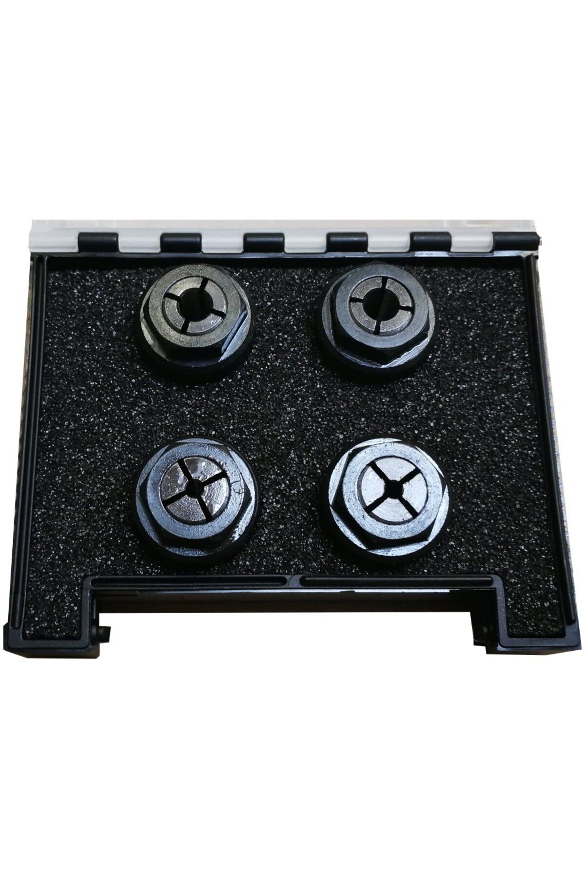 Proxxon-Set of 4 elastic bushings, 3, 6, 1/8", 1/4" AMB (kress) with nuts 2