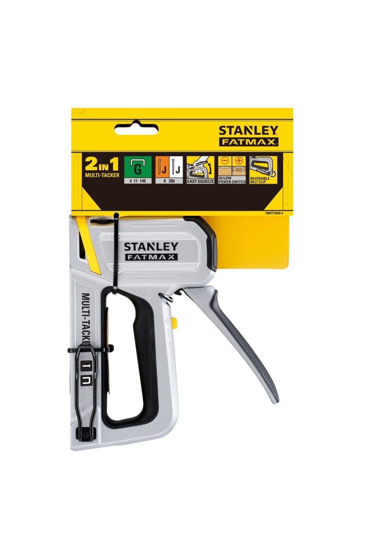 Stanley-FMHT70250-0, capsator din aluminiu, FatMax 2 in 1 Multi Tracker, functioneaza cu capse 5