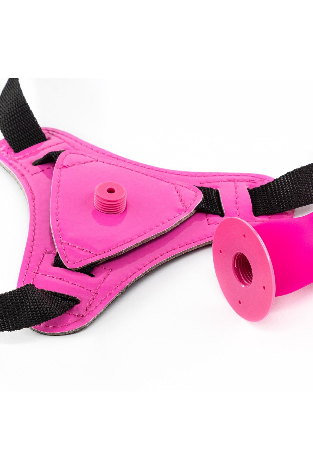 Crushious-Adjustable Harness with Snapper Silicone Stimulator, Comfortable and Flexible Couple Experiences 6